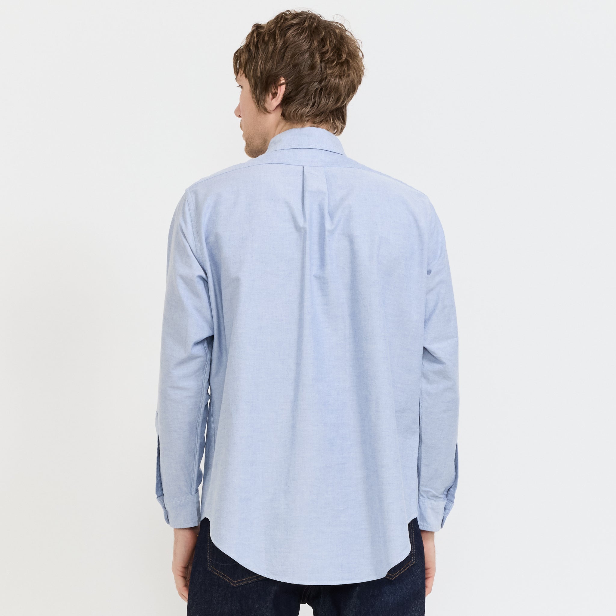 Oxford Standard Button Down Shirt Light Blue