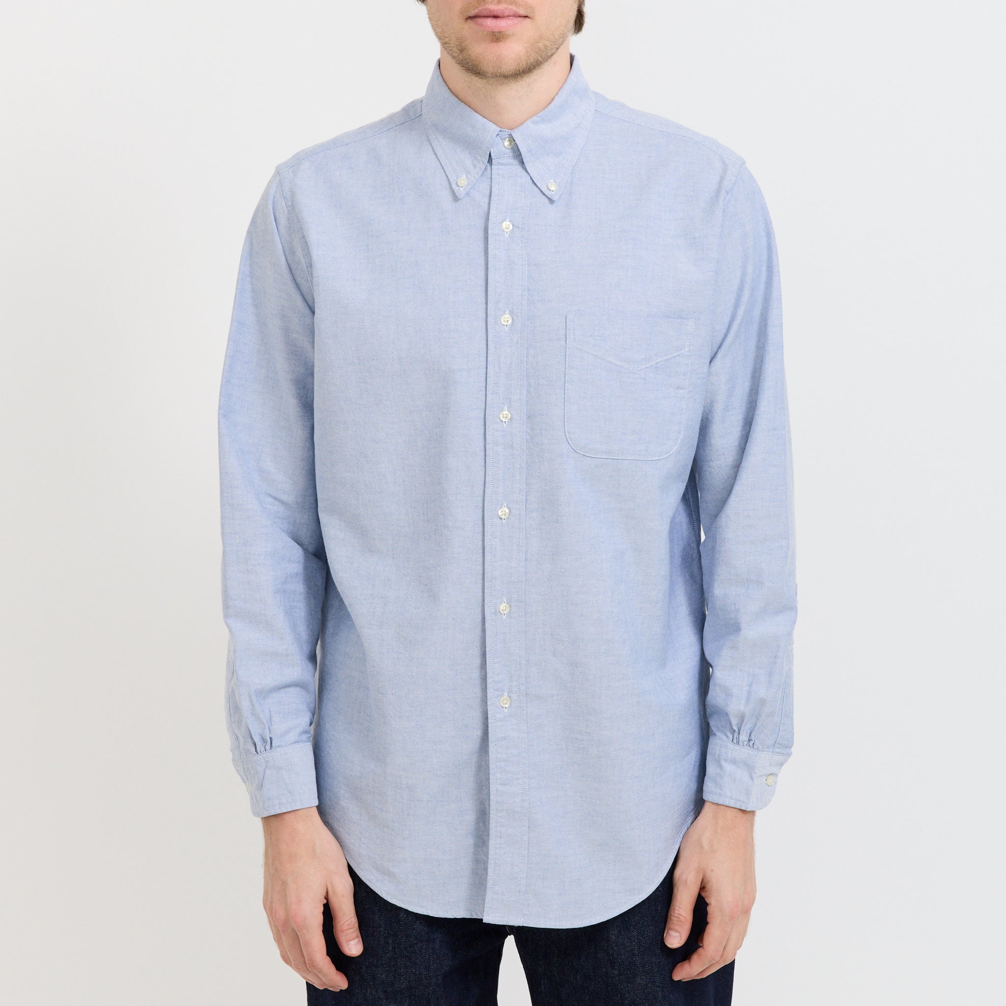 Oxford Standard Button Down Shirt Light Blue