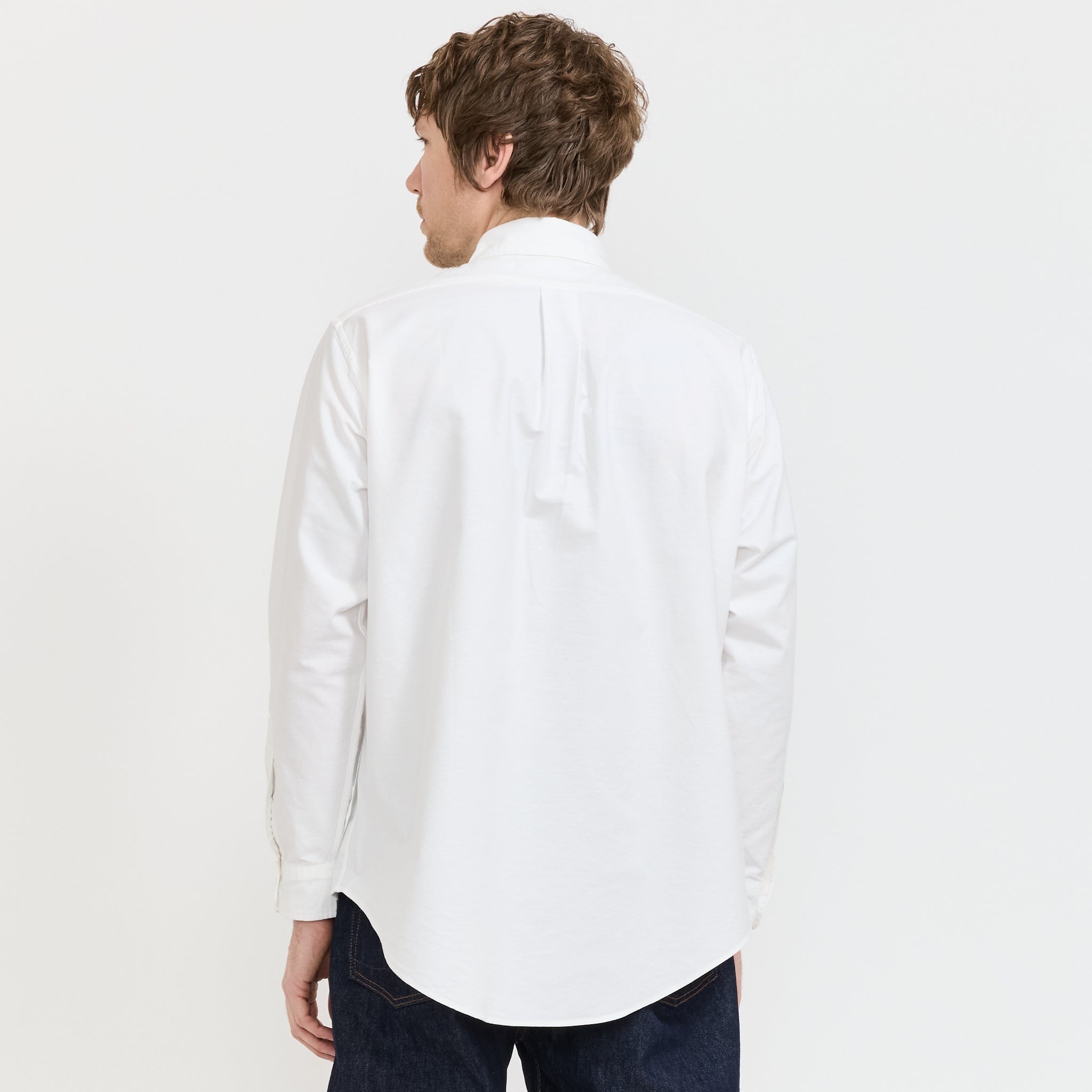 Oxford Standard Button Down Shirt White