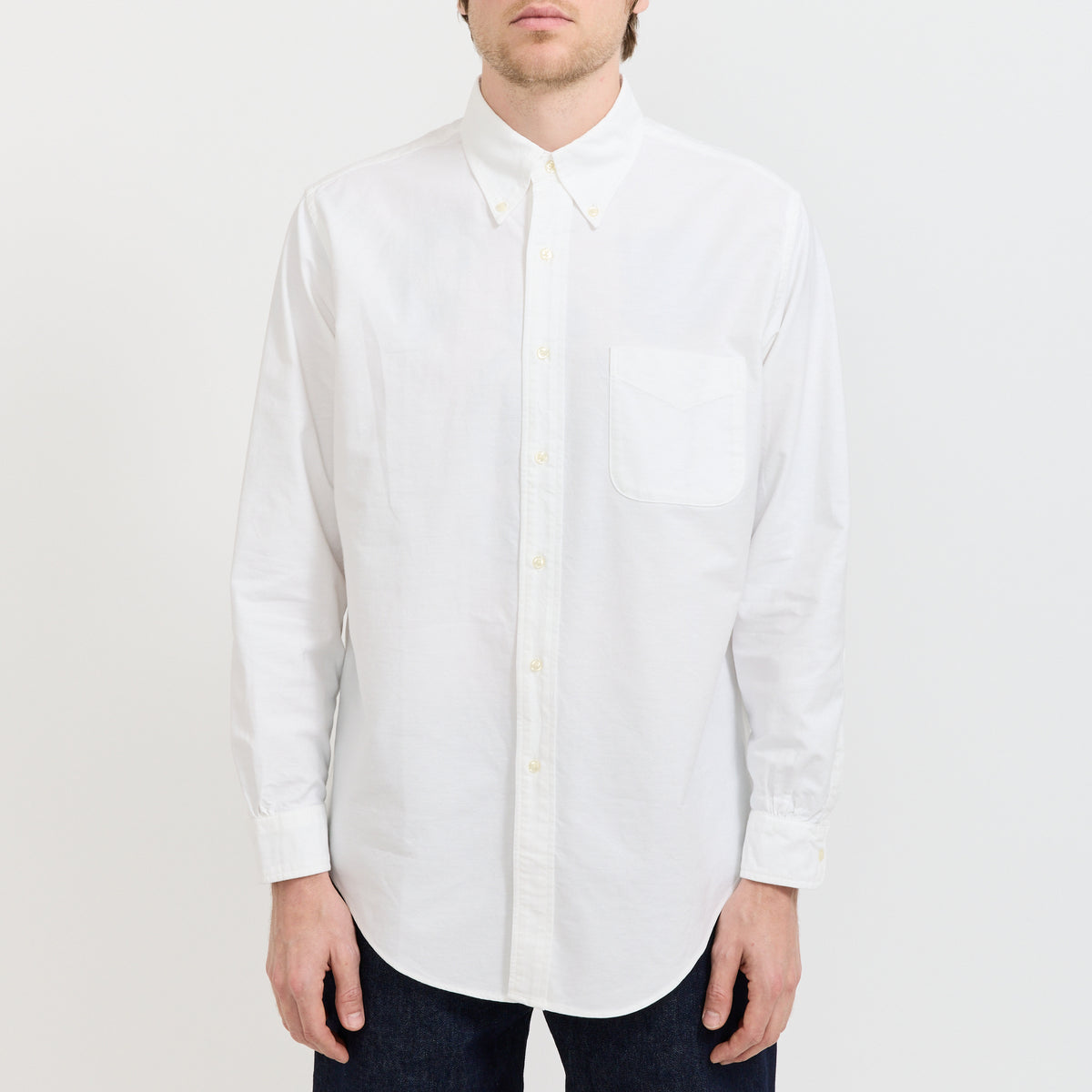 Oxford Standard Button Down Shirt White