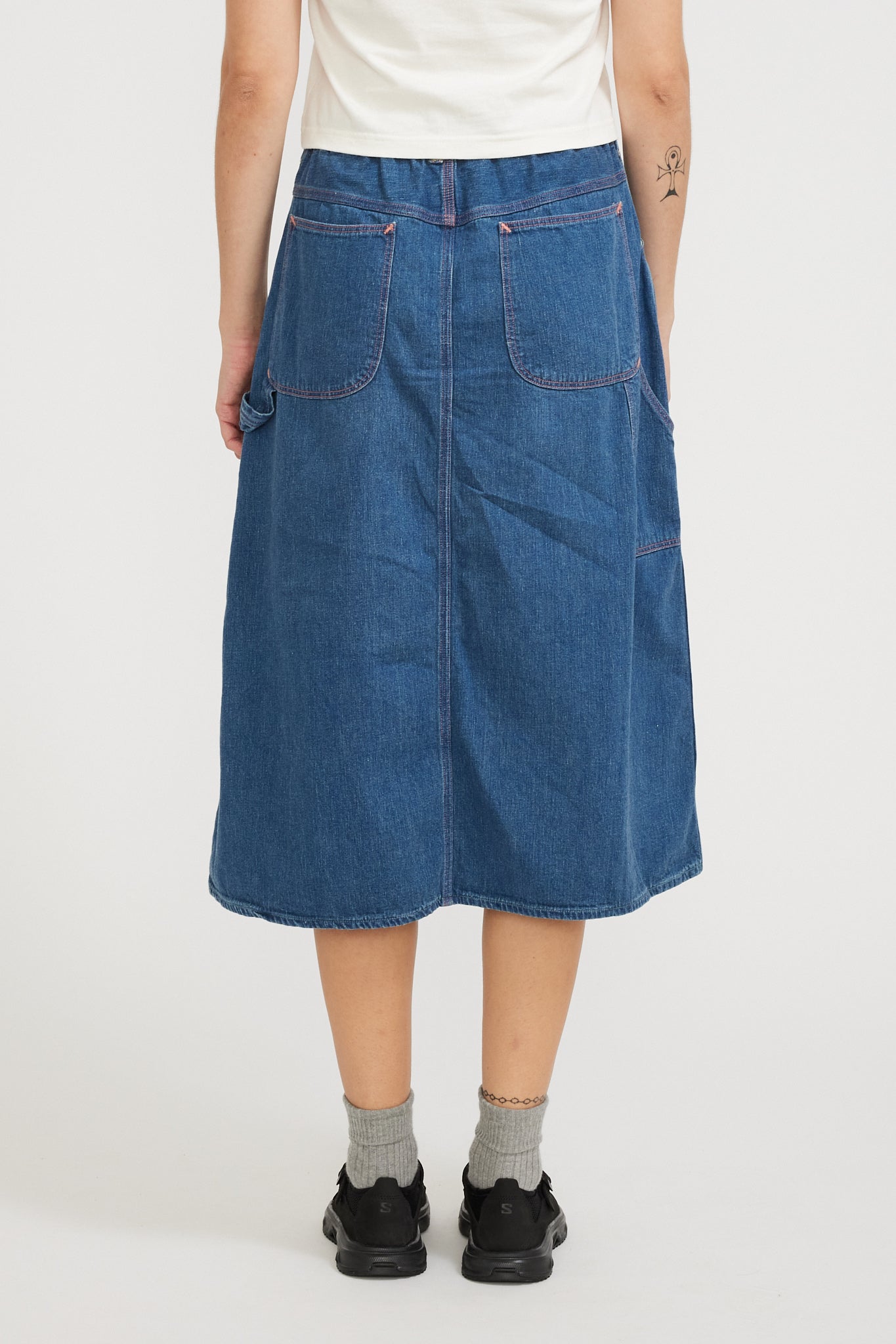 Orslow | Painter's Denim Skirt Denim Used | Maplestore