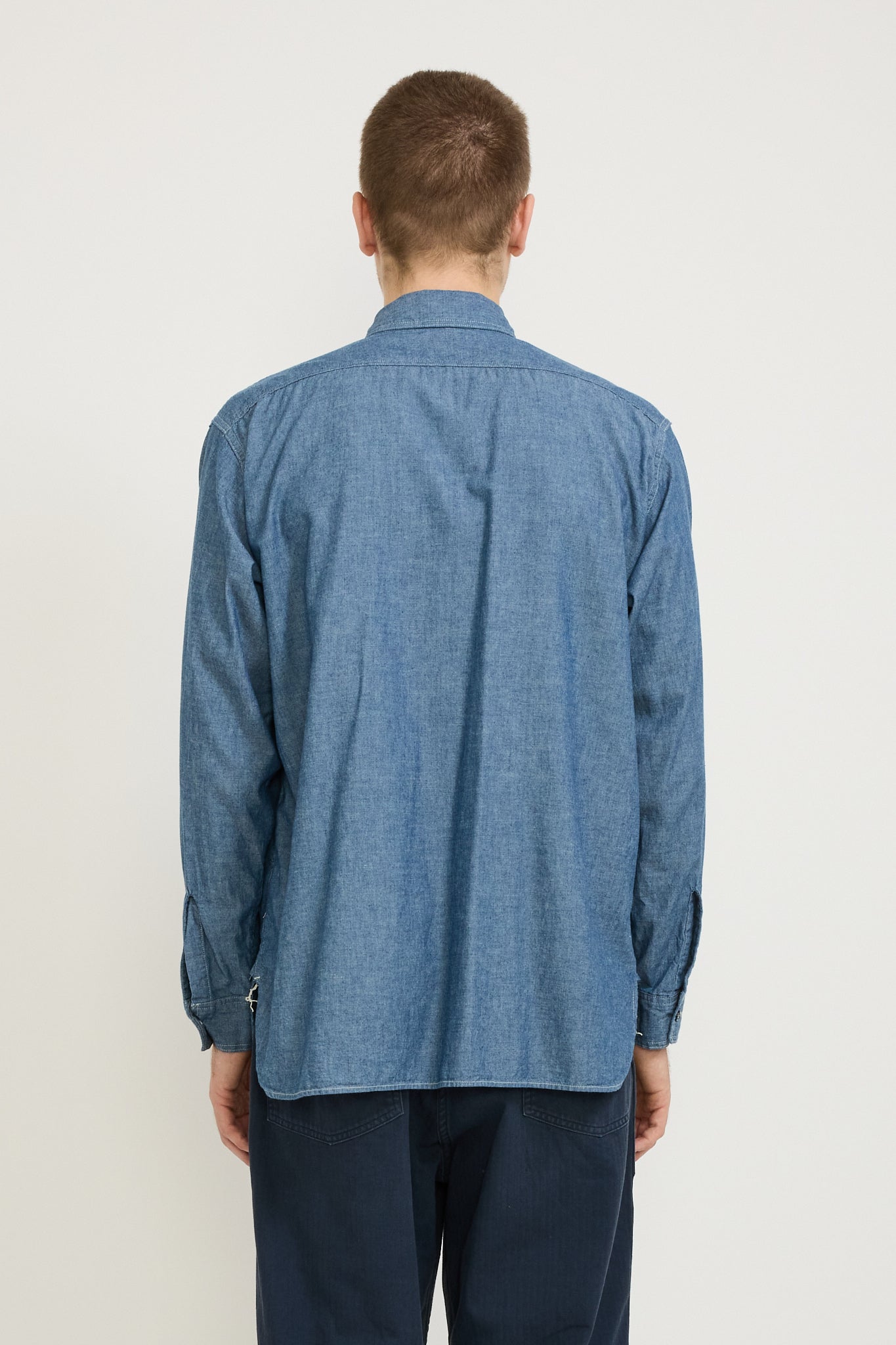 Relax Fit Chambray Work Shirt