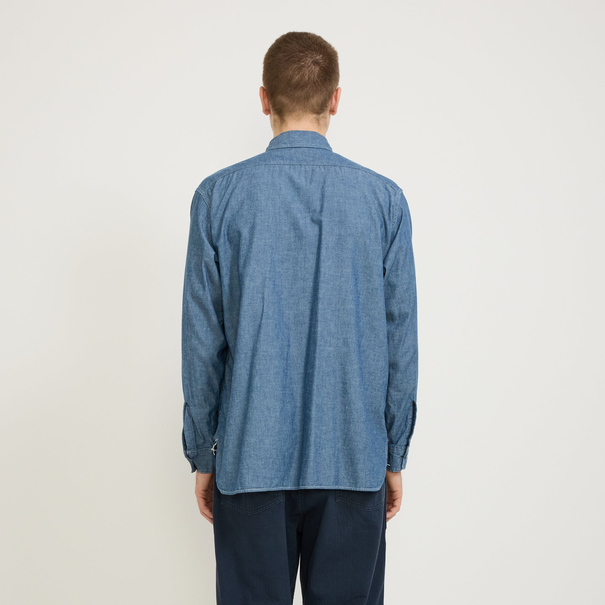 Orslow | Relax Fit Chambray Work Shirt | Maplestore