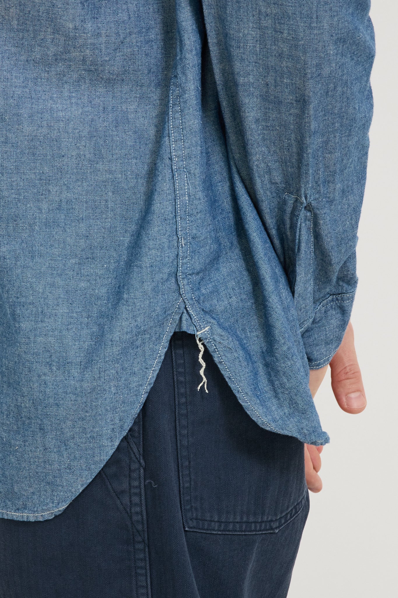 Relax Fit Chambray Work Shirt