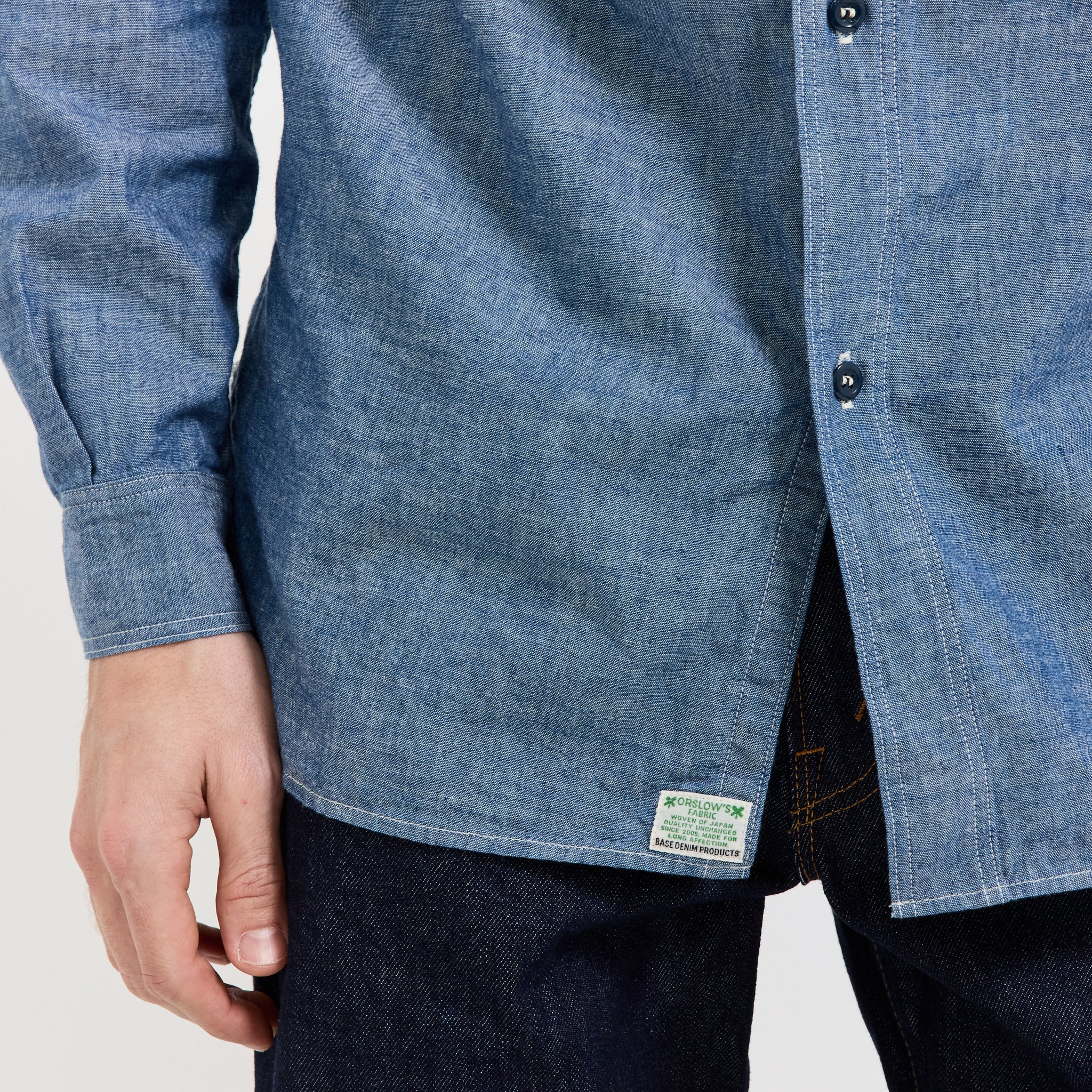 Relax Fit Chambray Work Shirt
