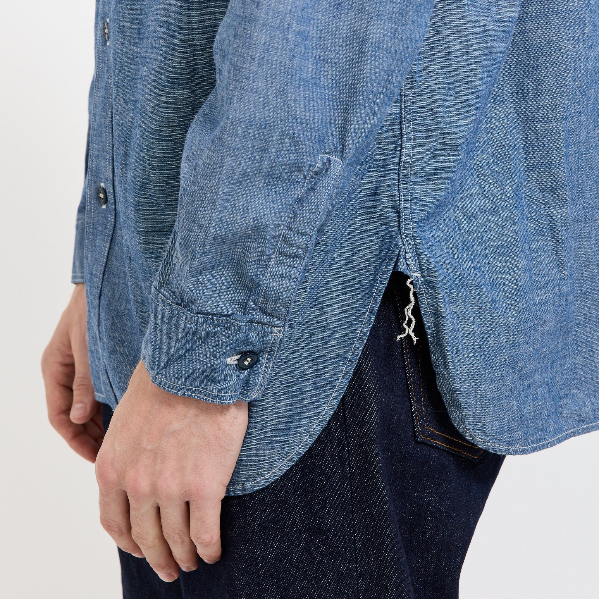 Relax Fit Chambray Work Shirt