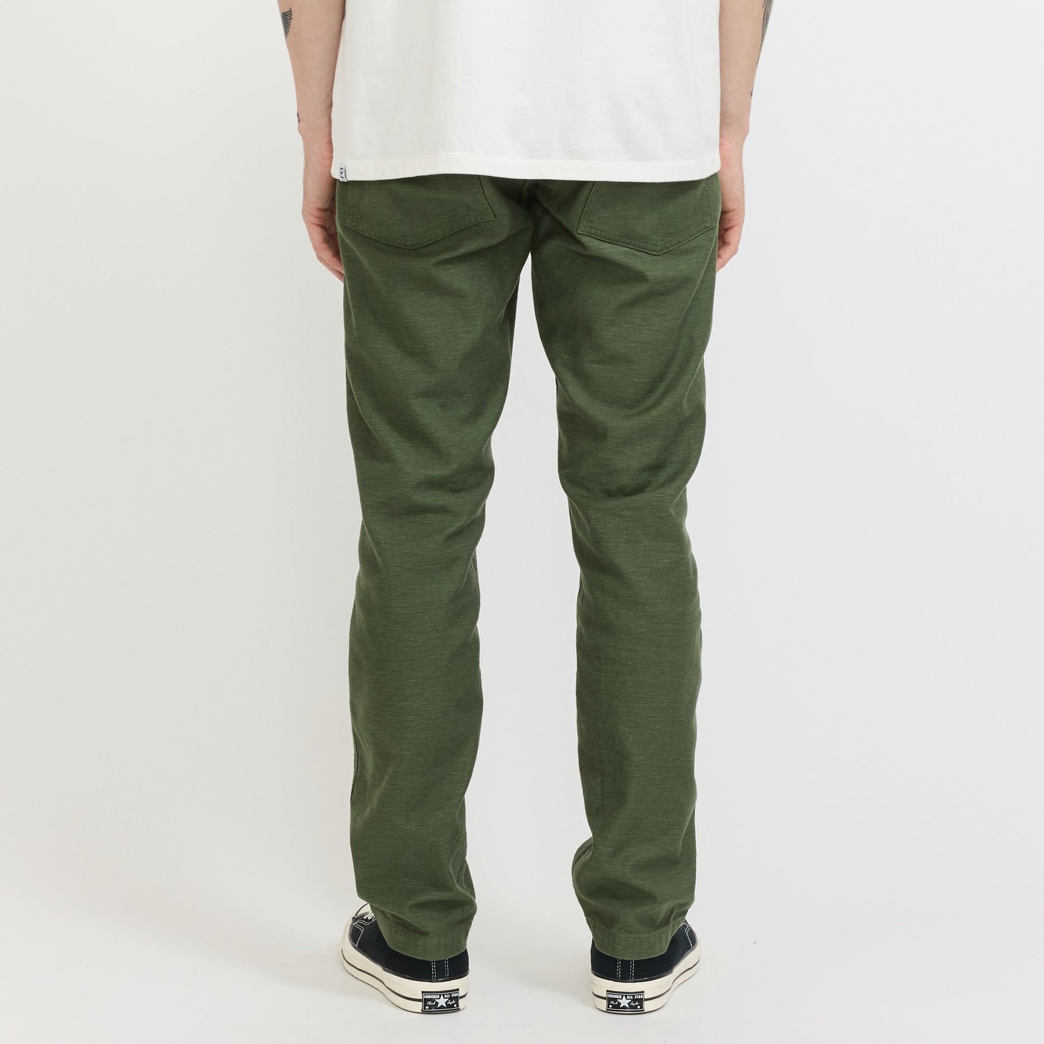 Orslow | Slim Fit Fatigue Pants Green | Maplestore