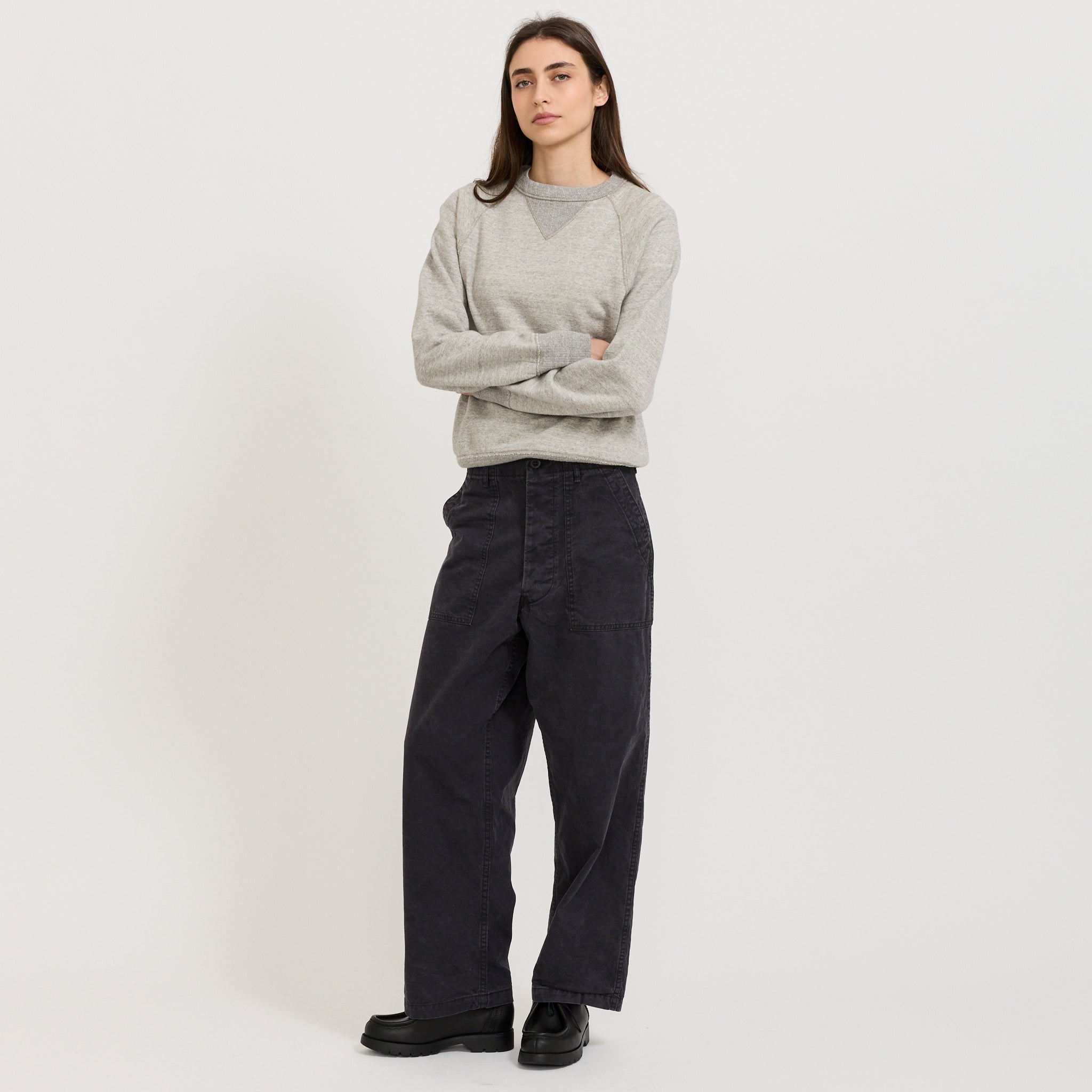 Womens Summer Fatigue Pants Black
