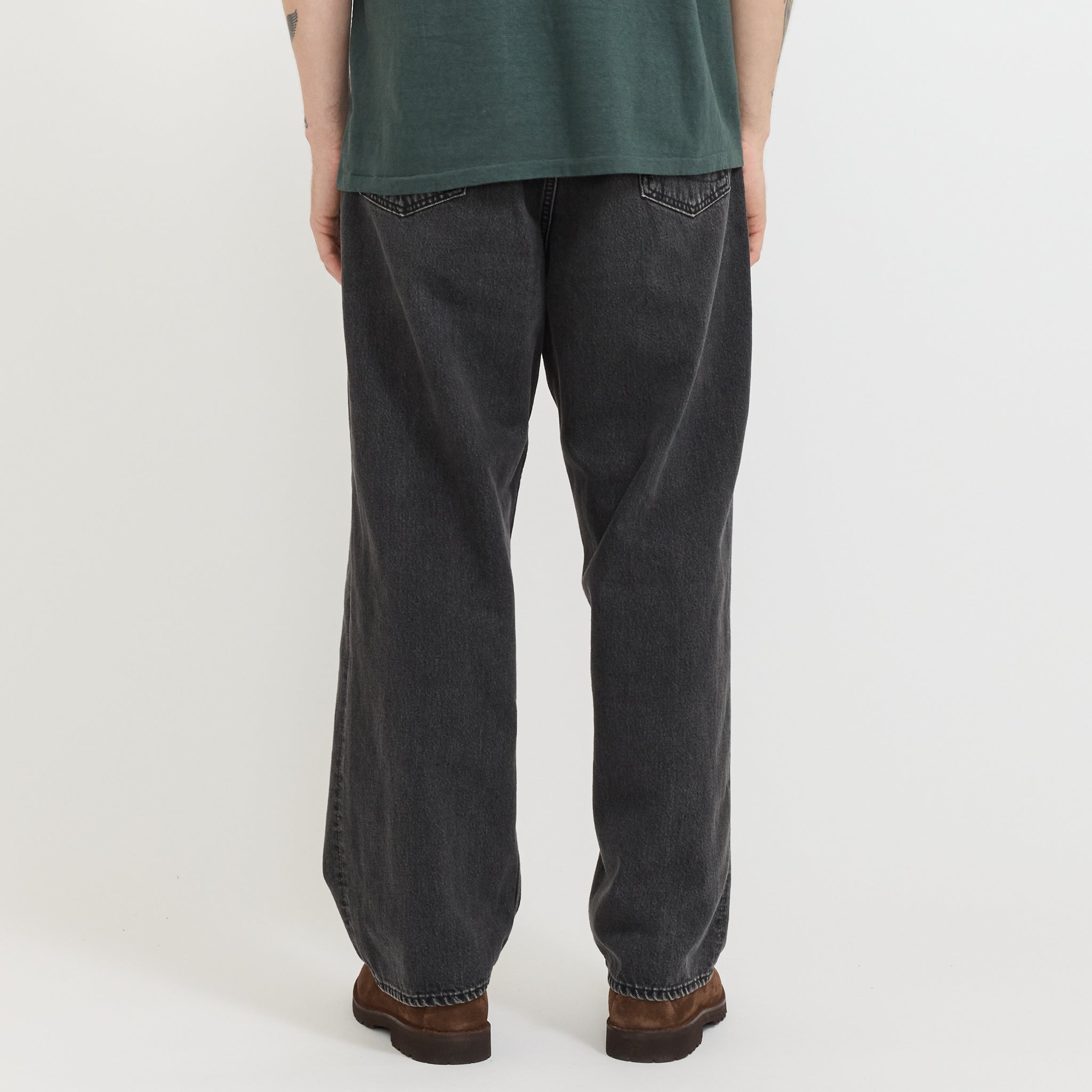 Super Dad's Denim Pants Black Denim Stone