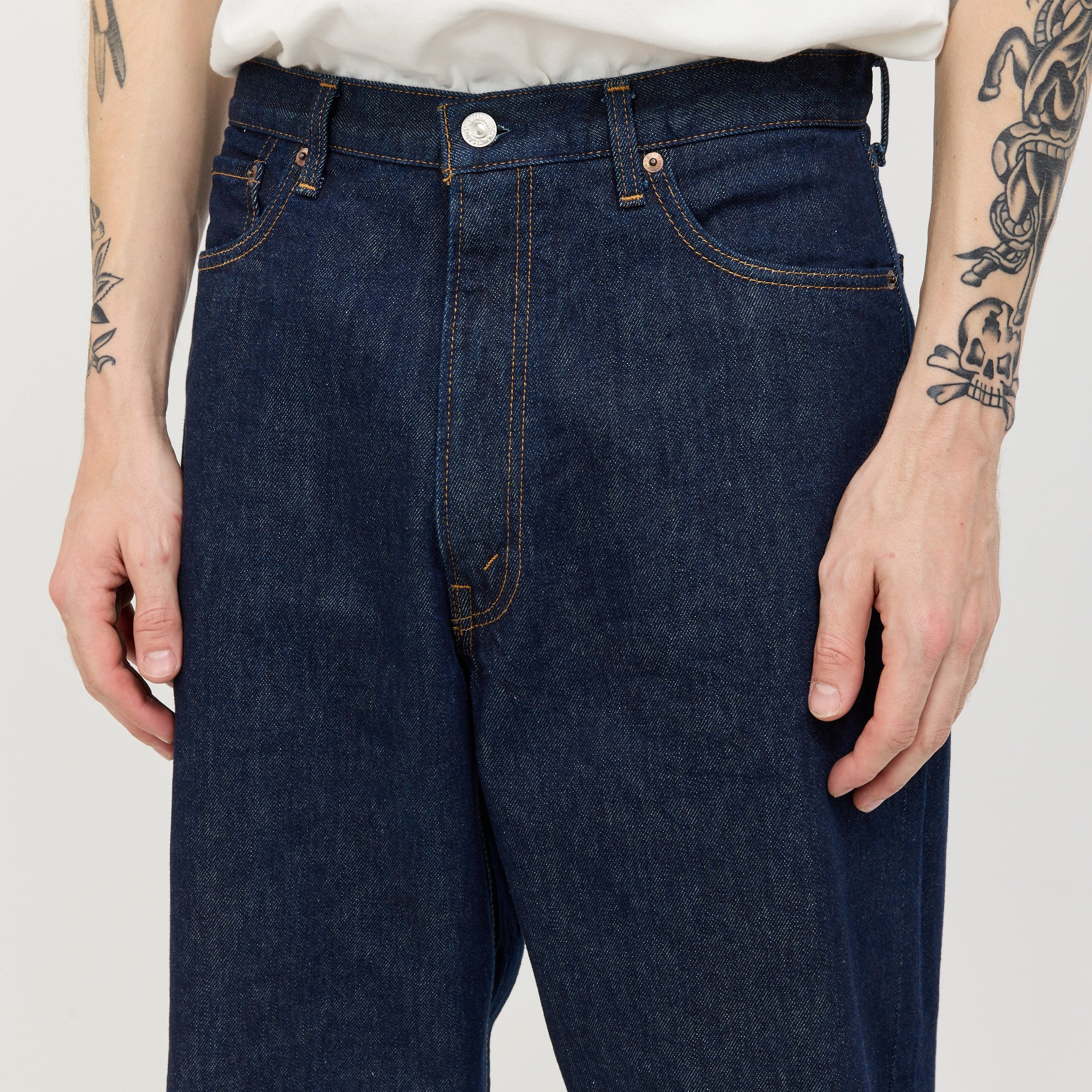 Orslow | Super Dad's Denim Pants One Wash | Maplestore