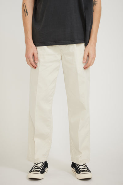 Orslow | Two Tuck Wide Trouser Ivory | Maplestore