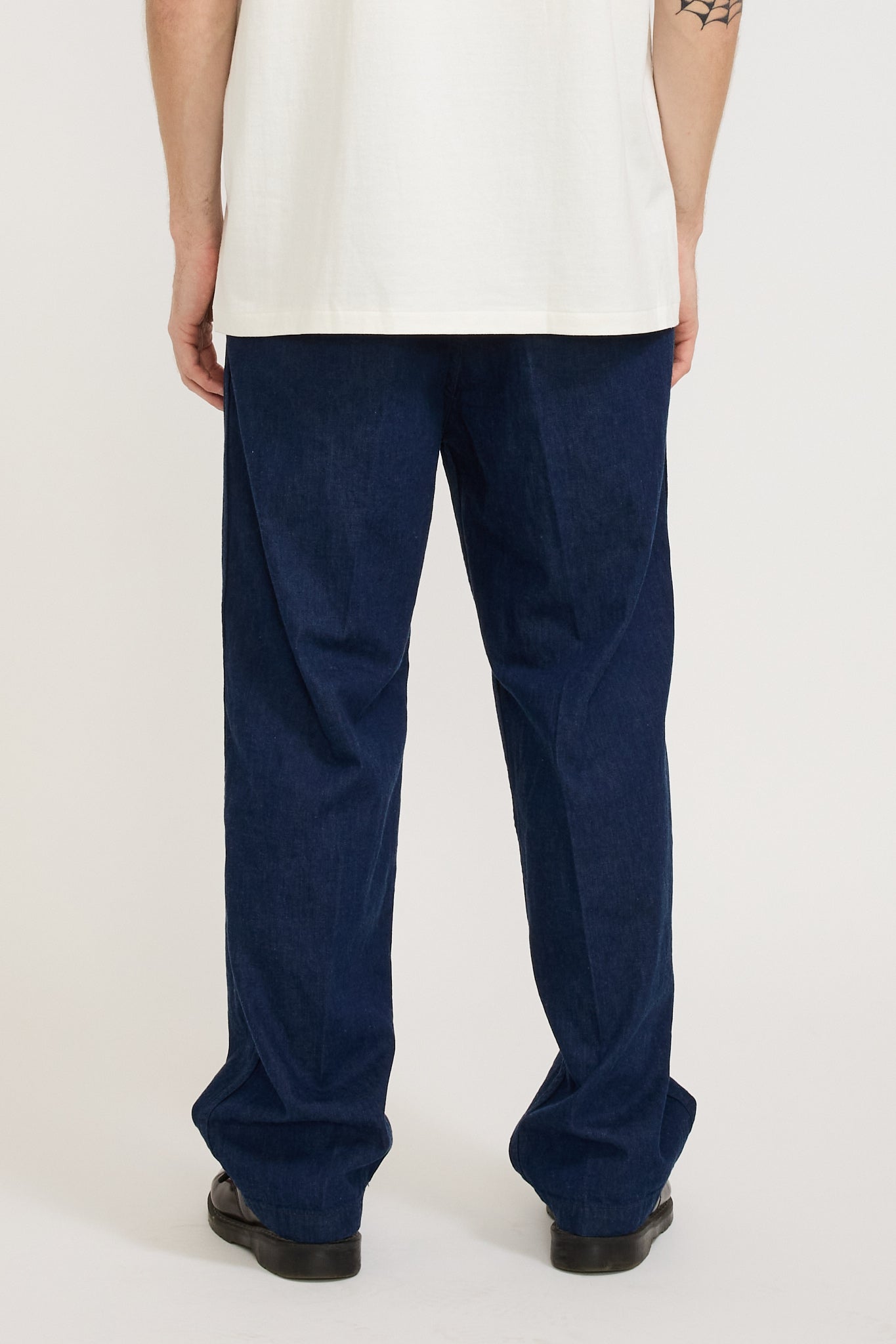 Orslow | Two-Tuck Denim Wide Trouser One Wash | Maplestore