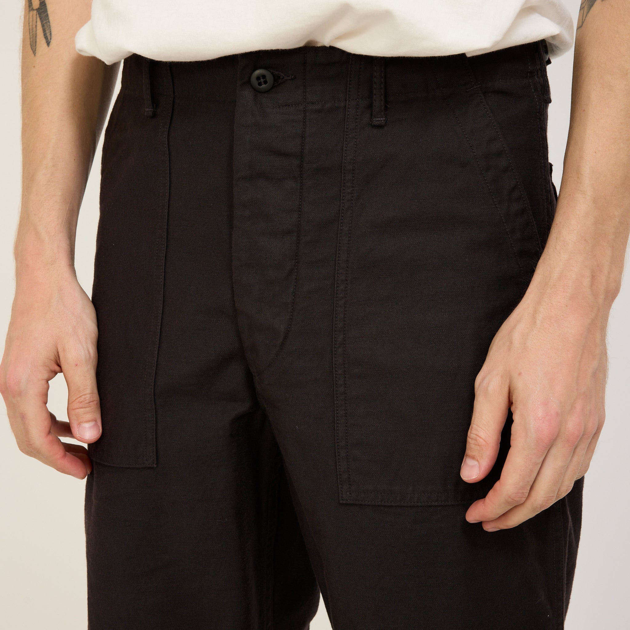 Orslow | US Army Fatigue Pants Black | Maplestore