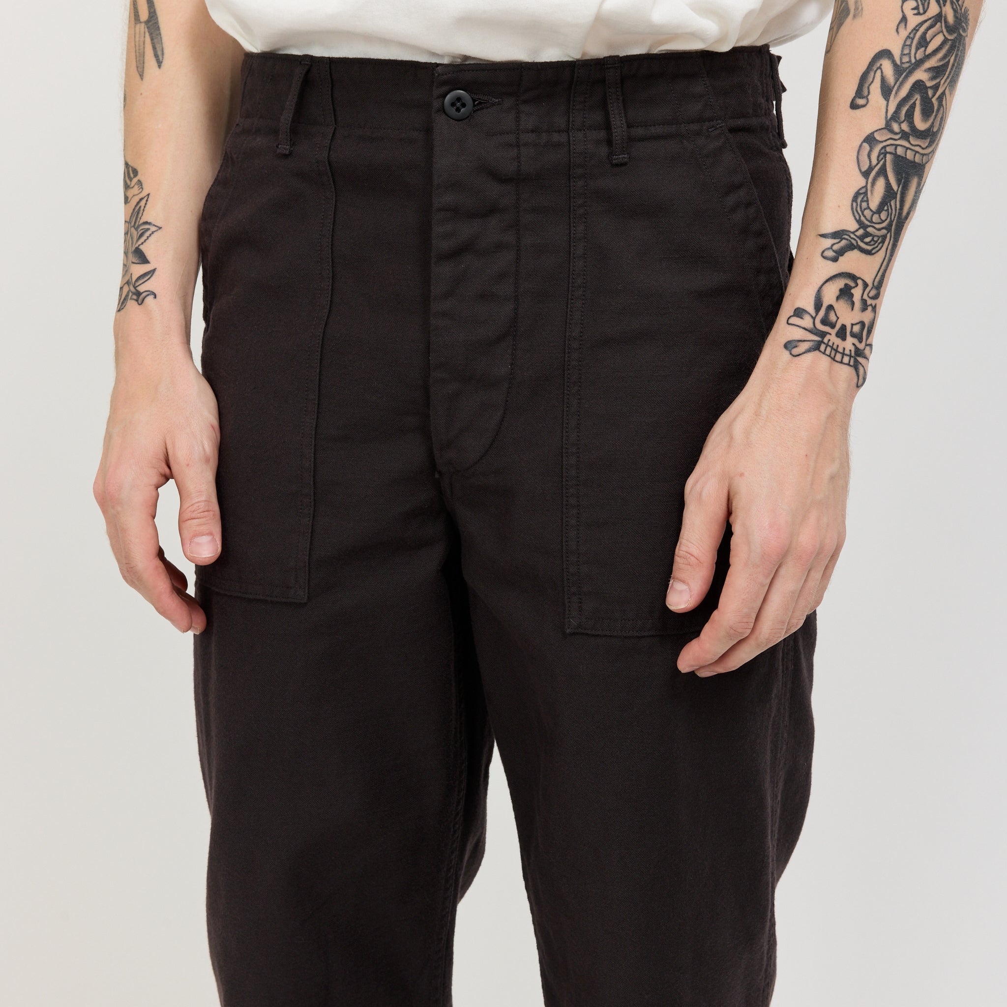 Orslow | US Army Fatigue Pants Black | Maplestore