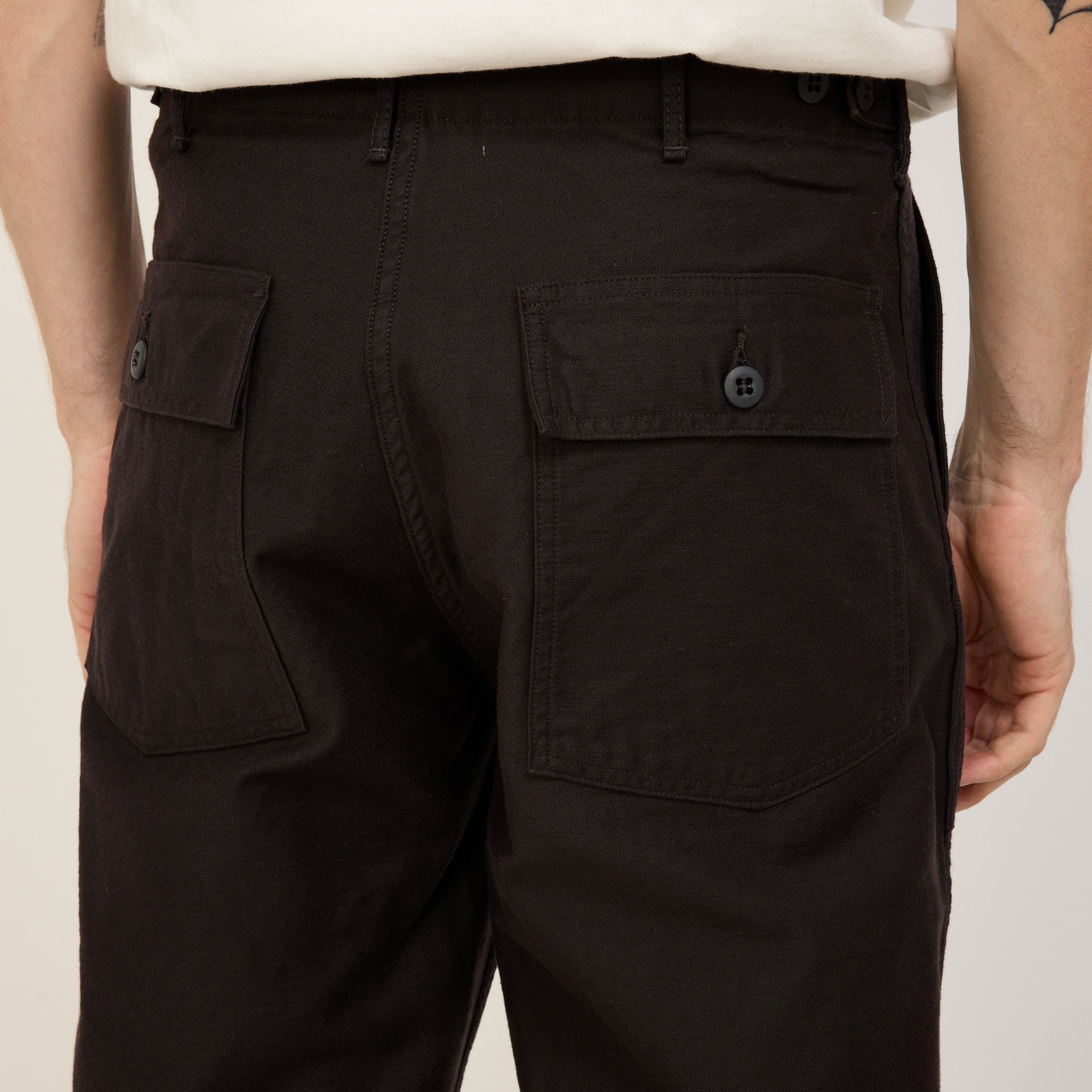 Orslow | US Army Fatigue Pants Black | Maplestore