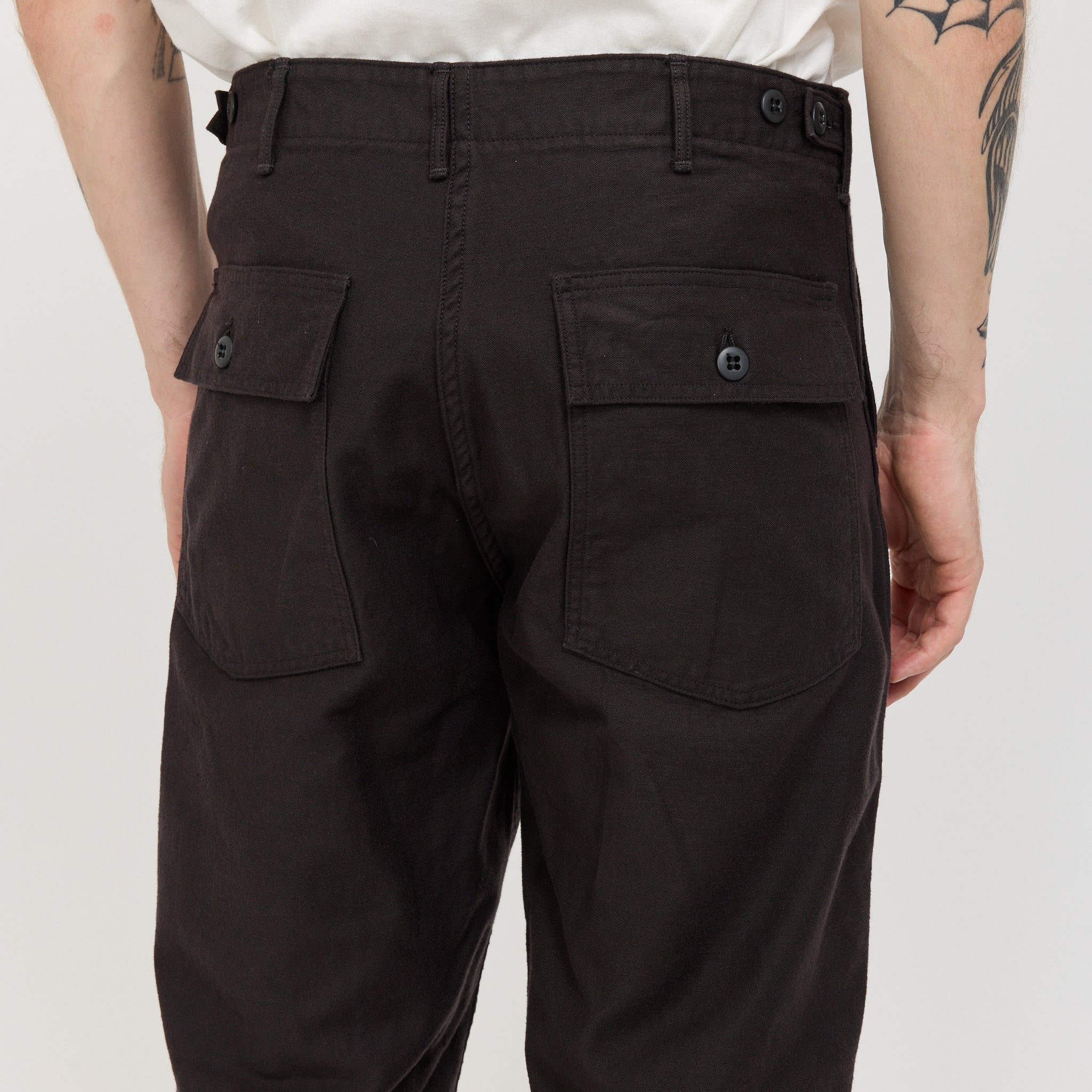 Orslow | US Army Fatigue Pants Black | Maplestore