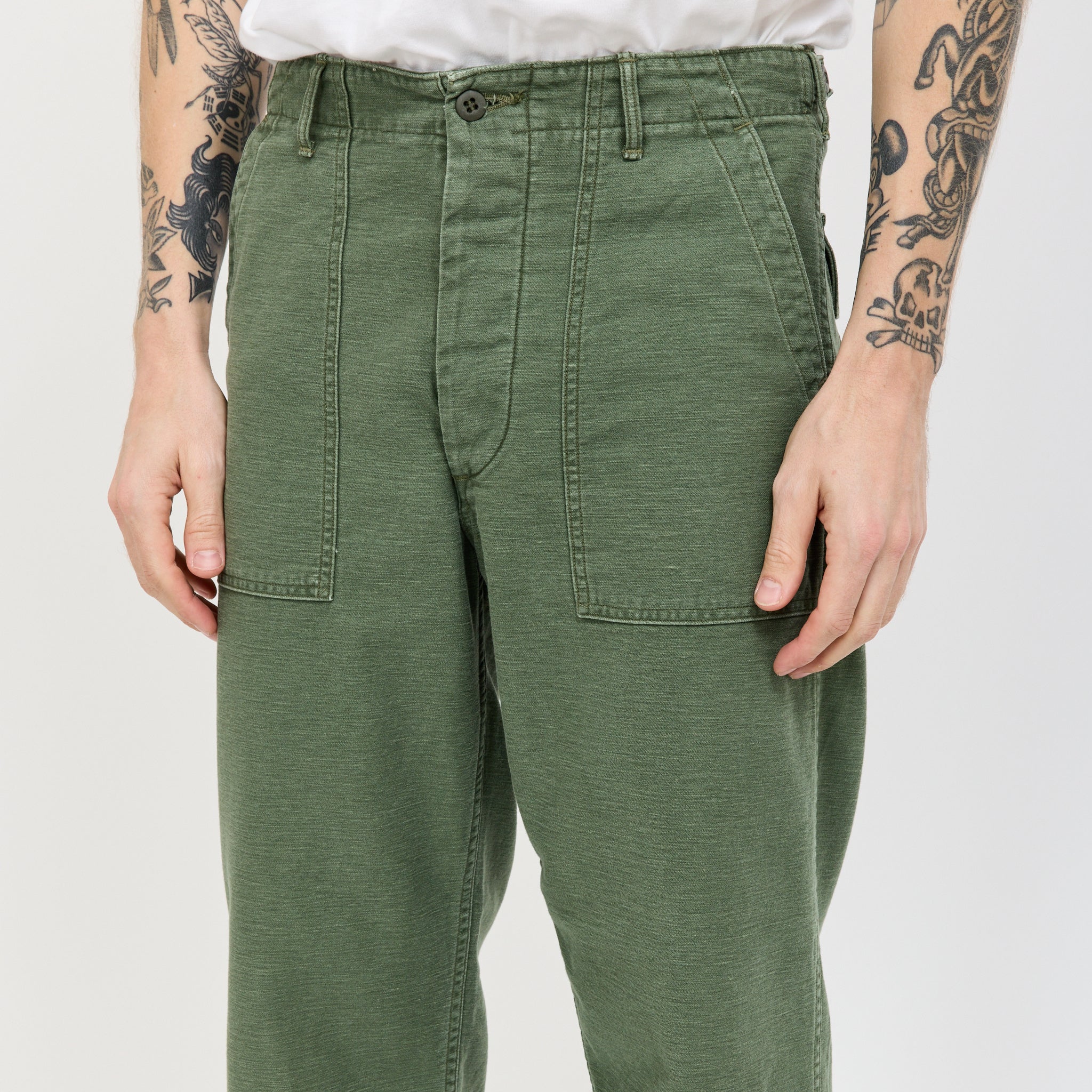 US Army Fatigue Pants Green Used
