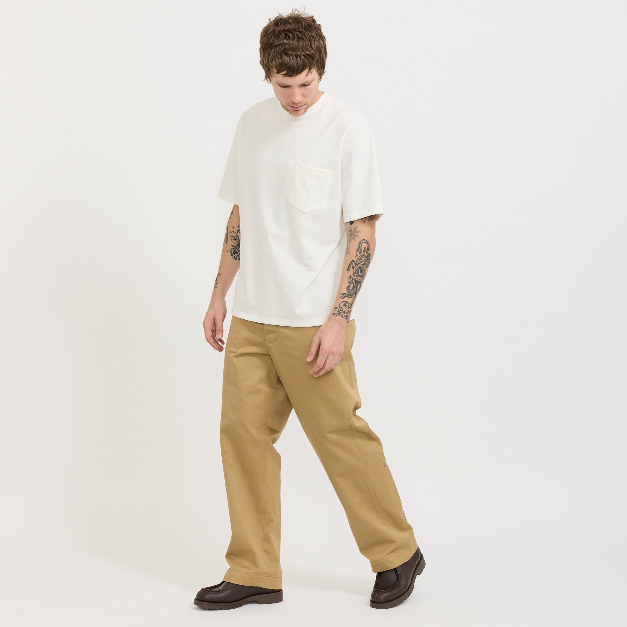 Orslow Vintage Fit Army Trouser Dark Khaki | Maplestore