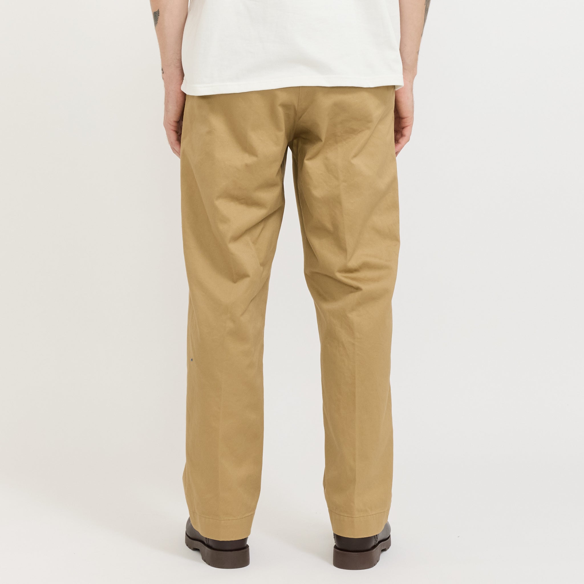 Vintage Fit Army Trouser Dark Khaki