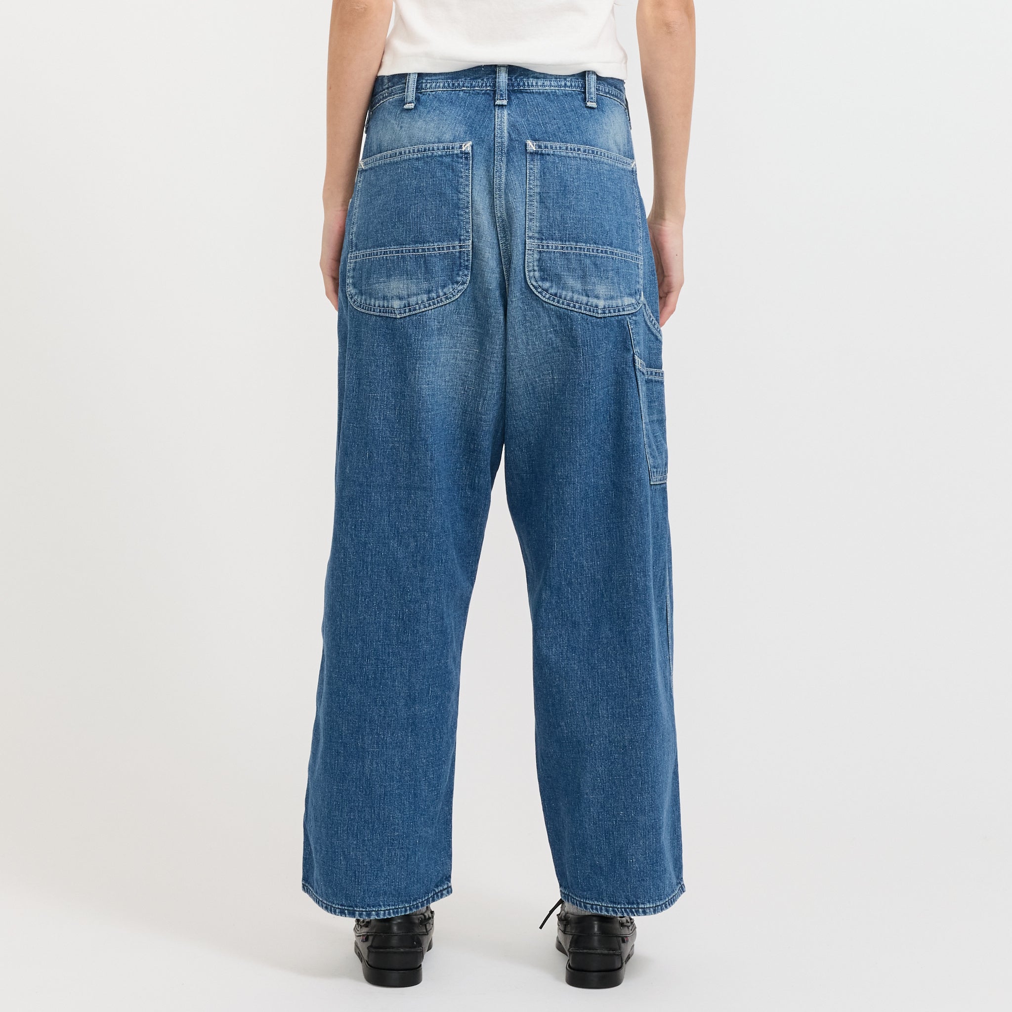 Womens Wide Fit 30's Painter Pants