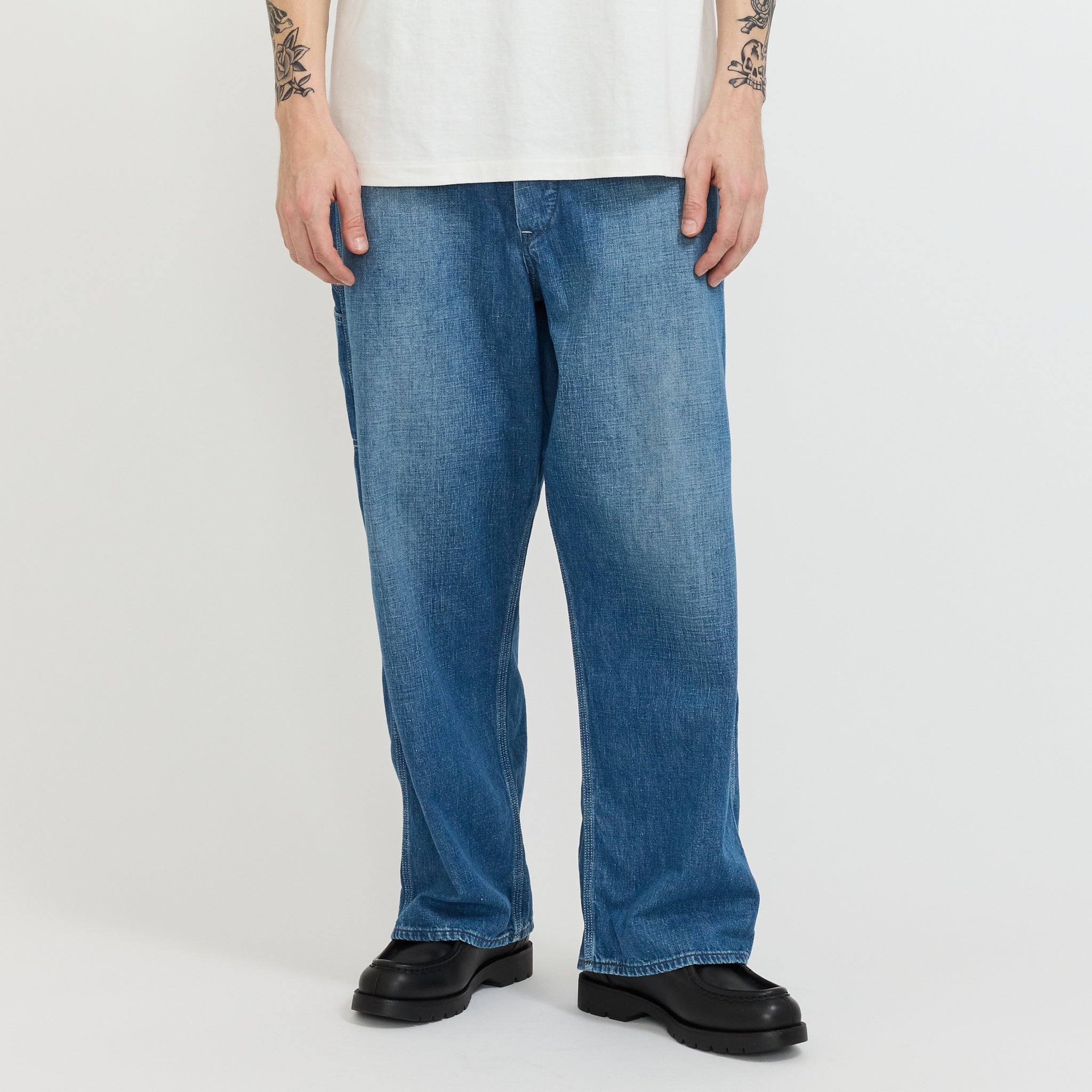 Wide Fit 30's Painter Pants Denim Used