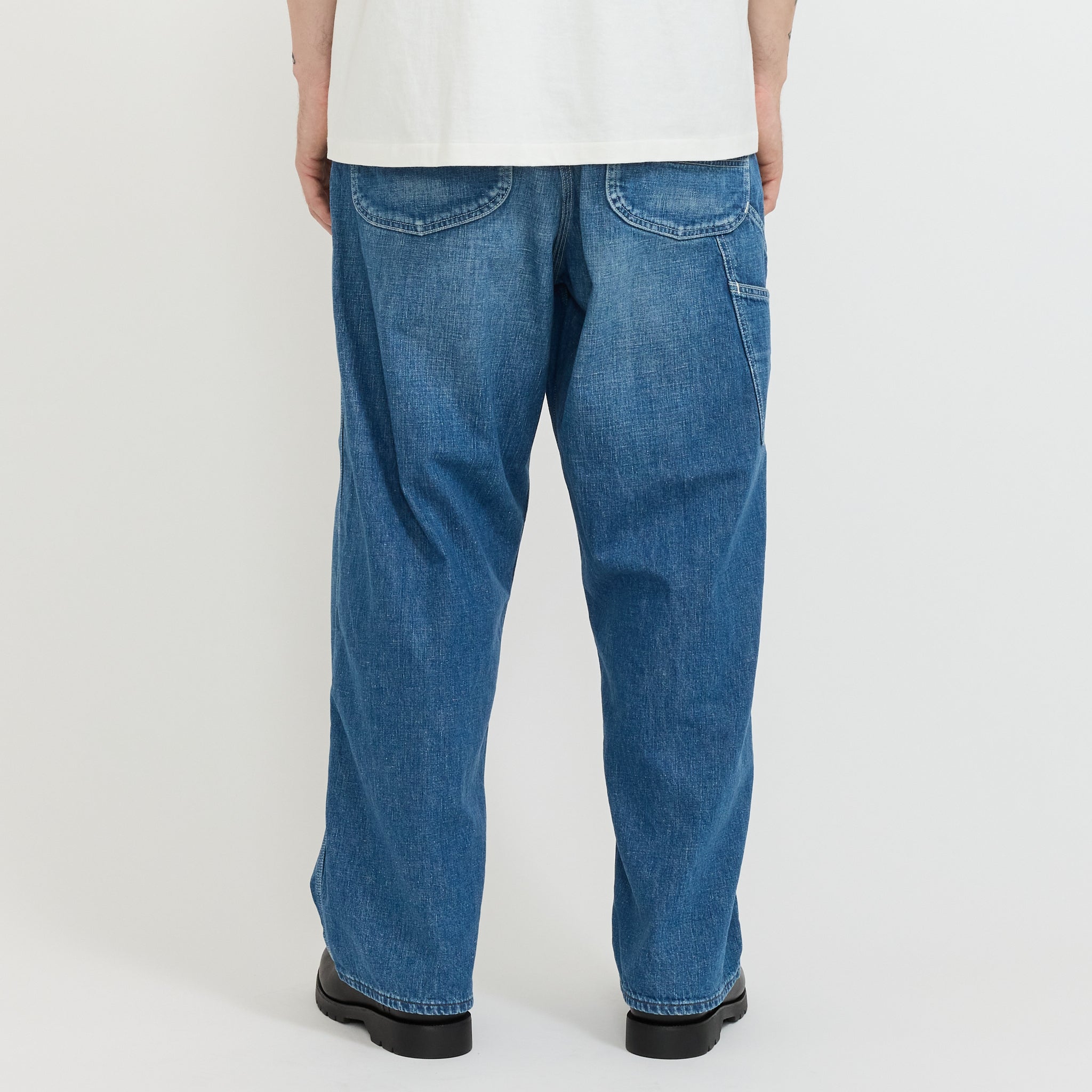 Orslow | Wide Fit 30's Painter Pants Denim Used | Maplestore