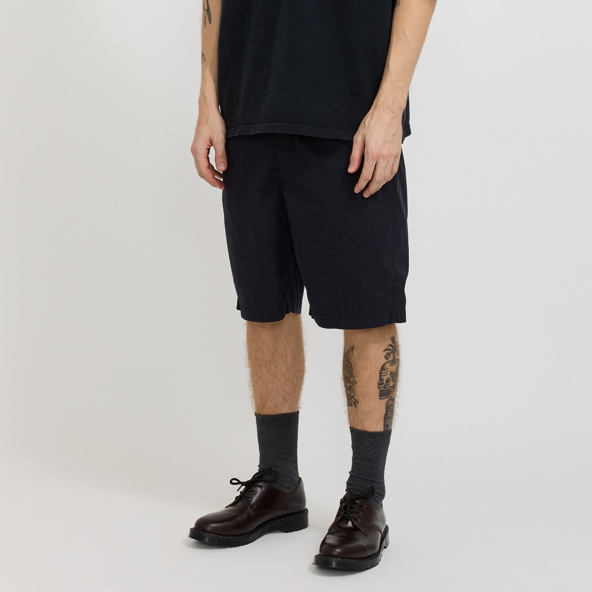 Orslow | Wide Fit New Yorker Shorts Black | Maplestore