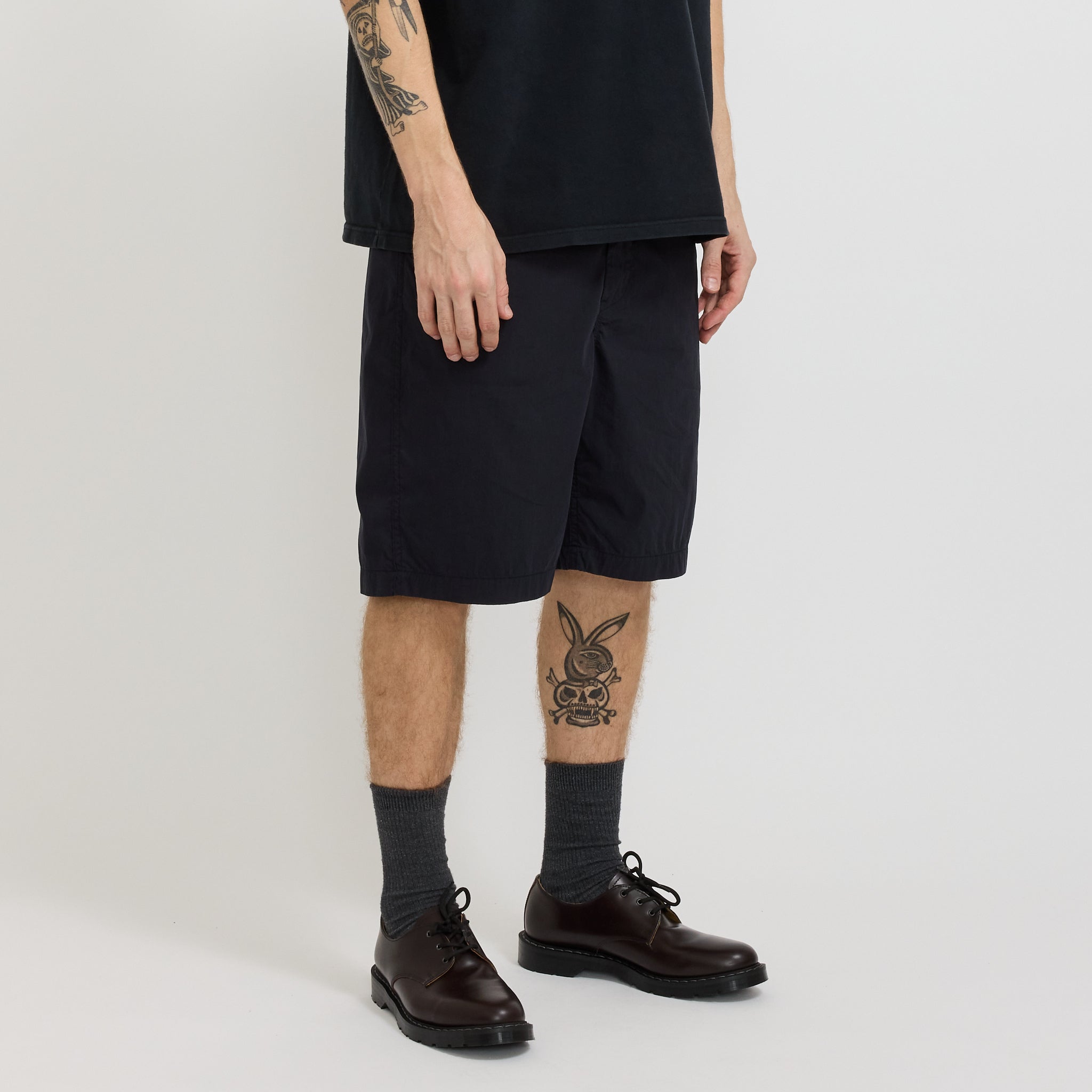 Orslow | Wide Fit New Yorker Shorts Black | Maplestore