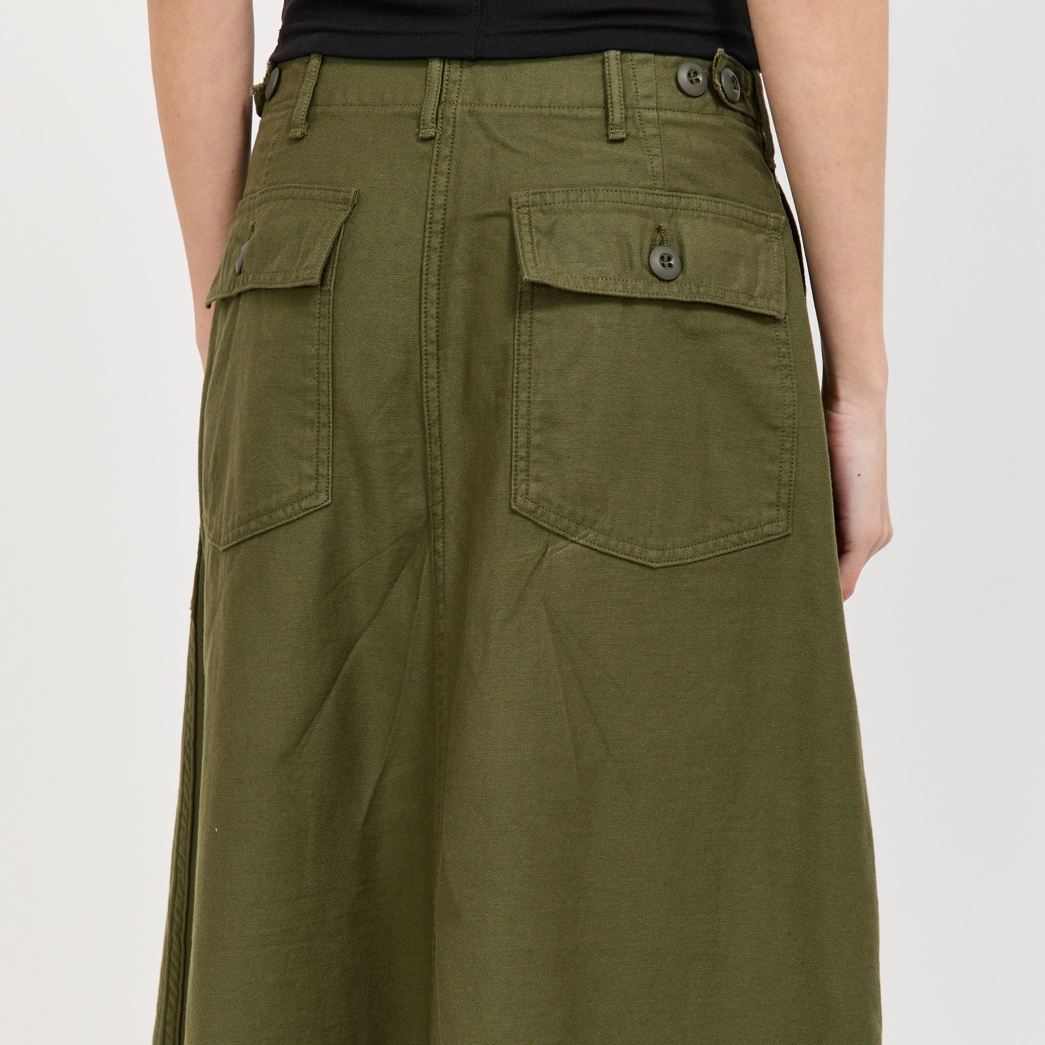 US Army Fatigue Skirt Dark Olive