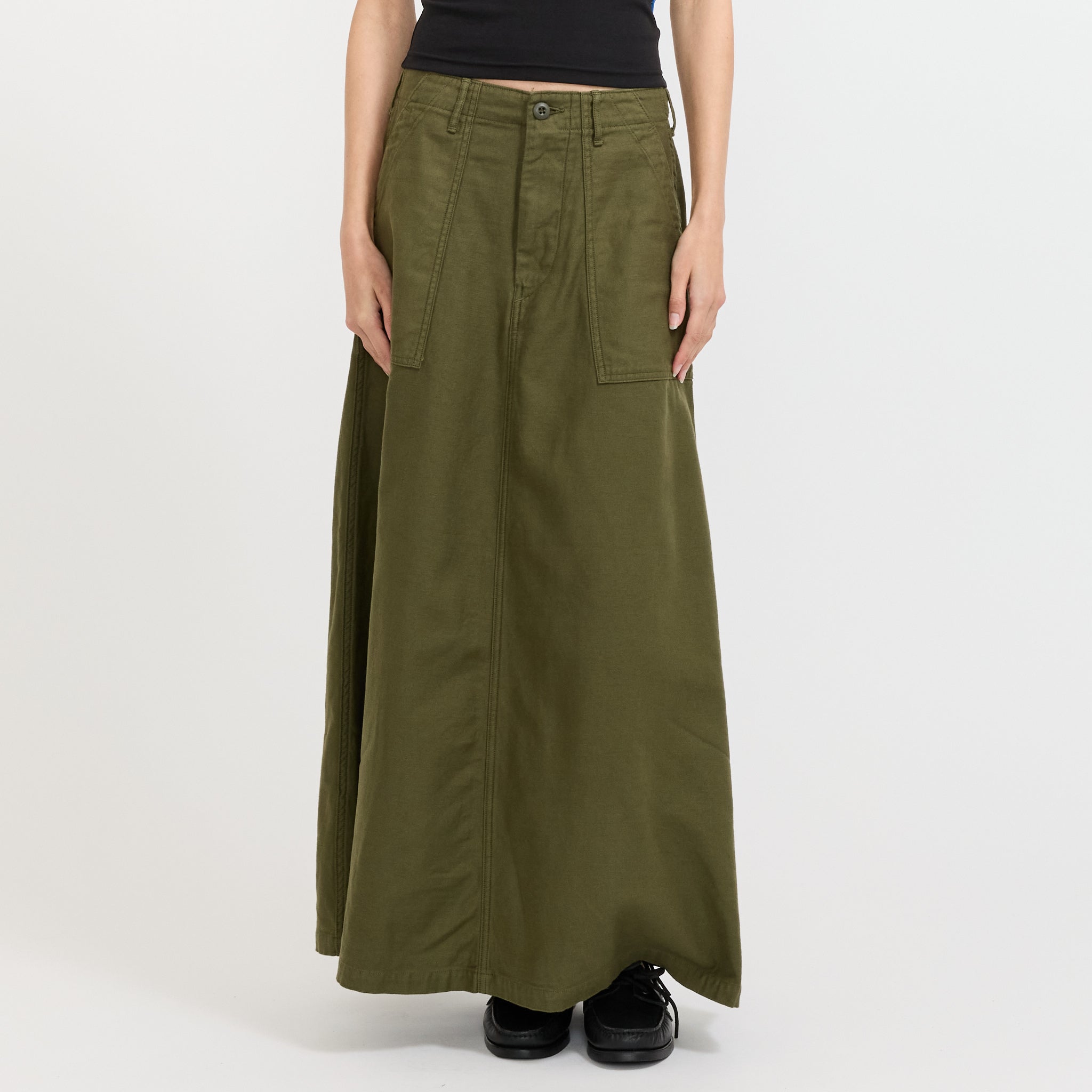 US Army Fatigue Skirt Dark Olive