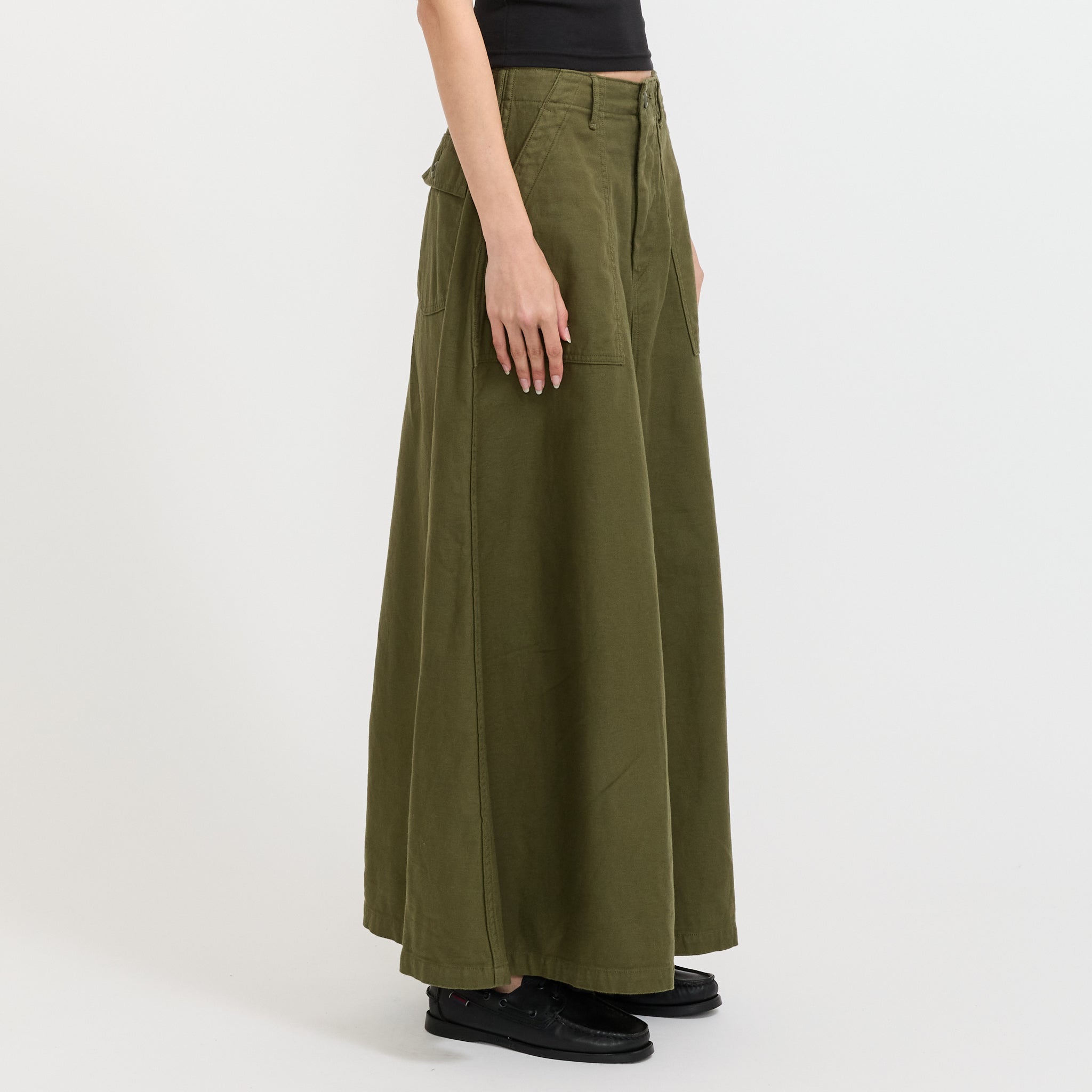 US Army Fatigue Skirt Dark Olive