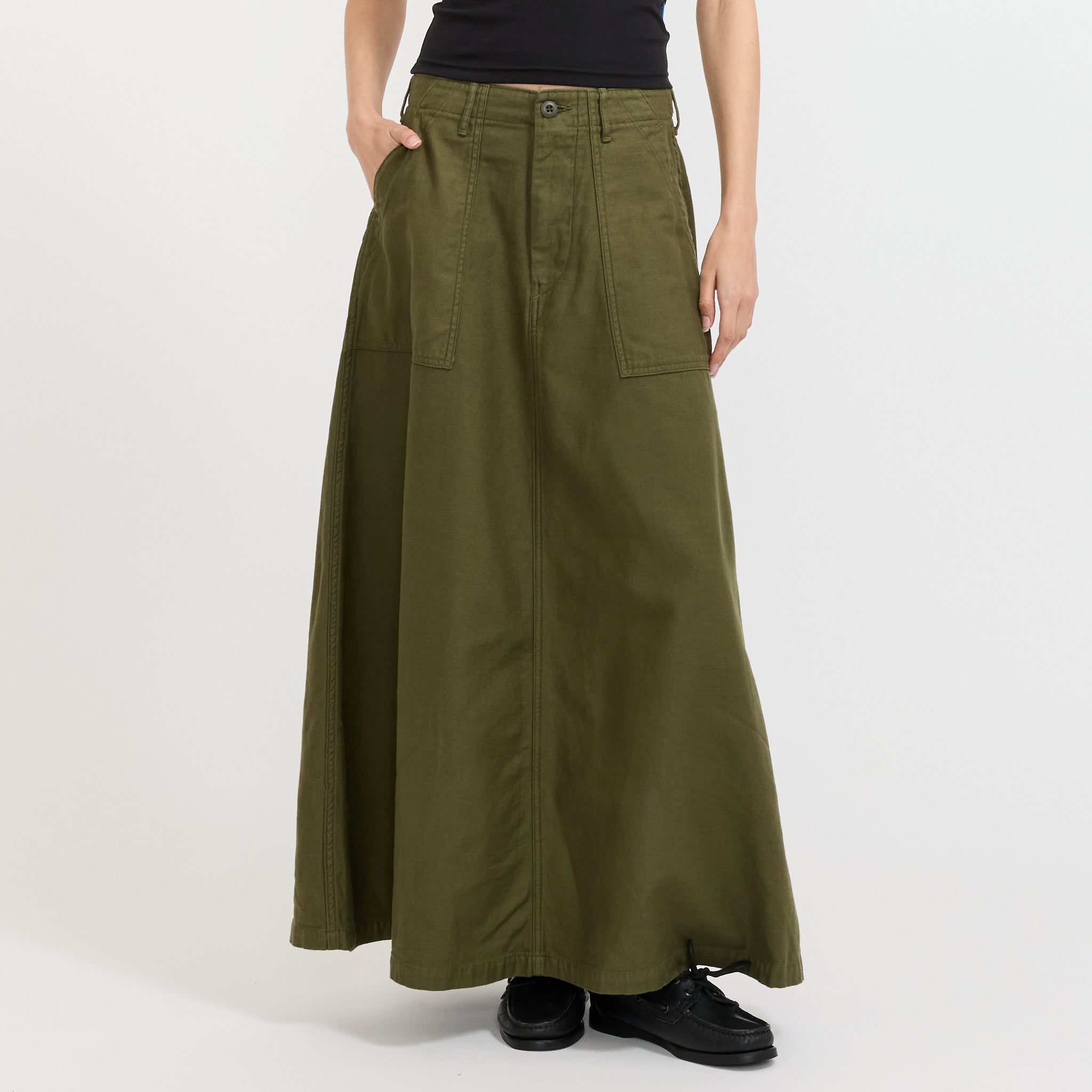 US Army Fatigue Skirt Dark Olive