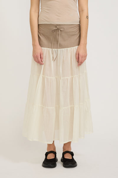 Paloma Wool | Calabria Skirt Ecru | Maplestore