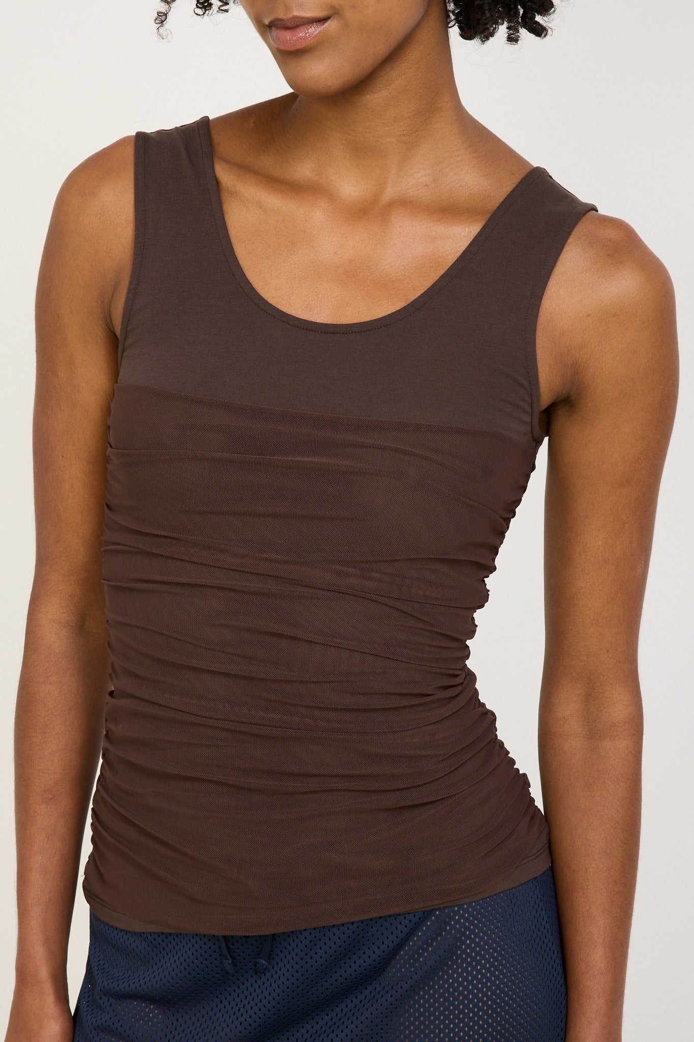 Vichyl Top Brown