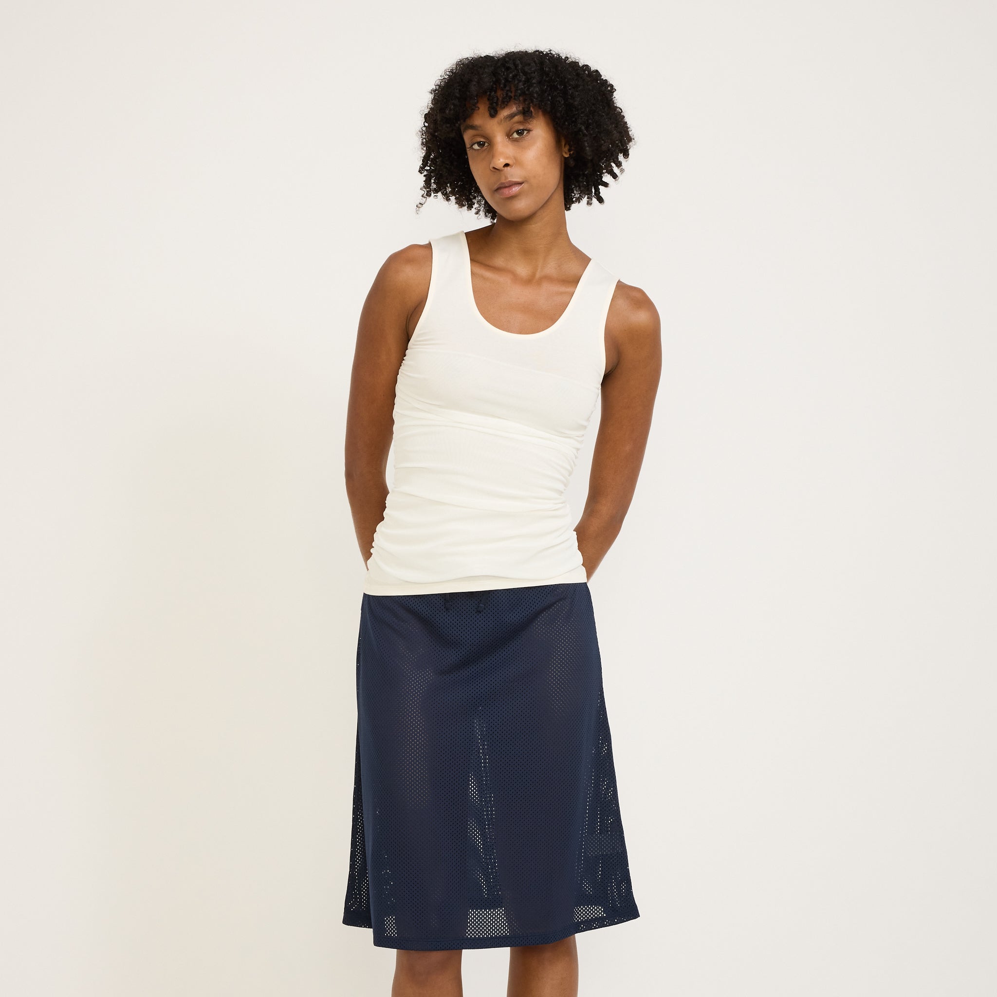 Paloma Wool Vichyl Top White | Maplestore