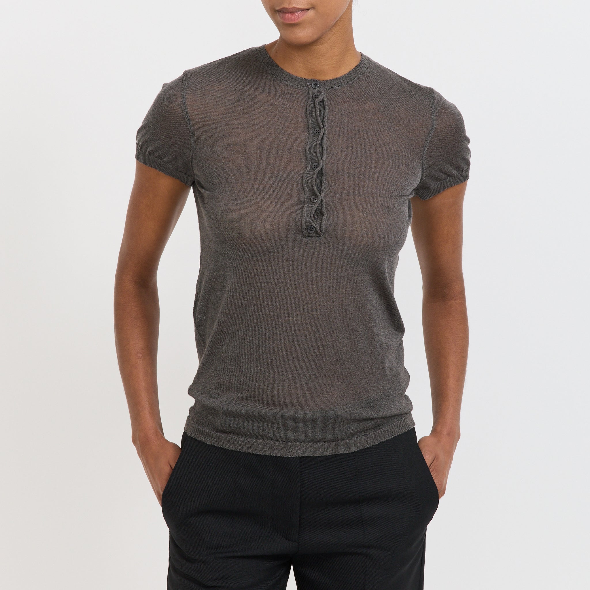 Don Top Grey | Maplestore