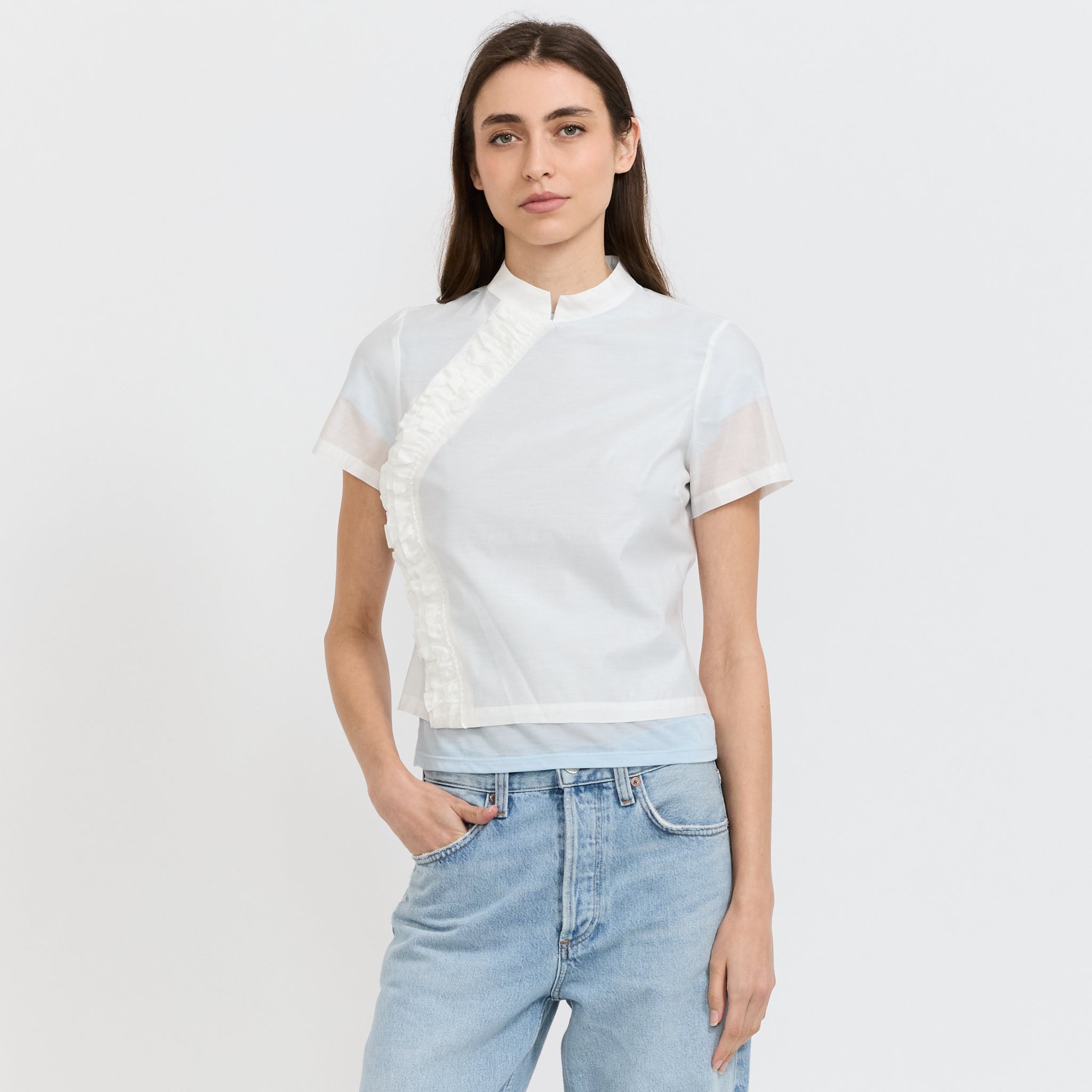 Gaspar Top White