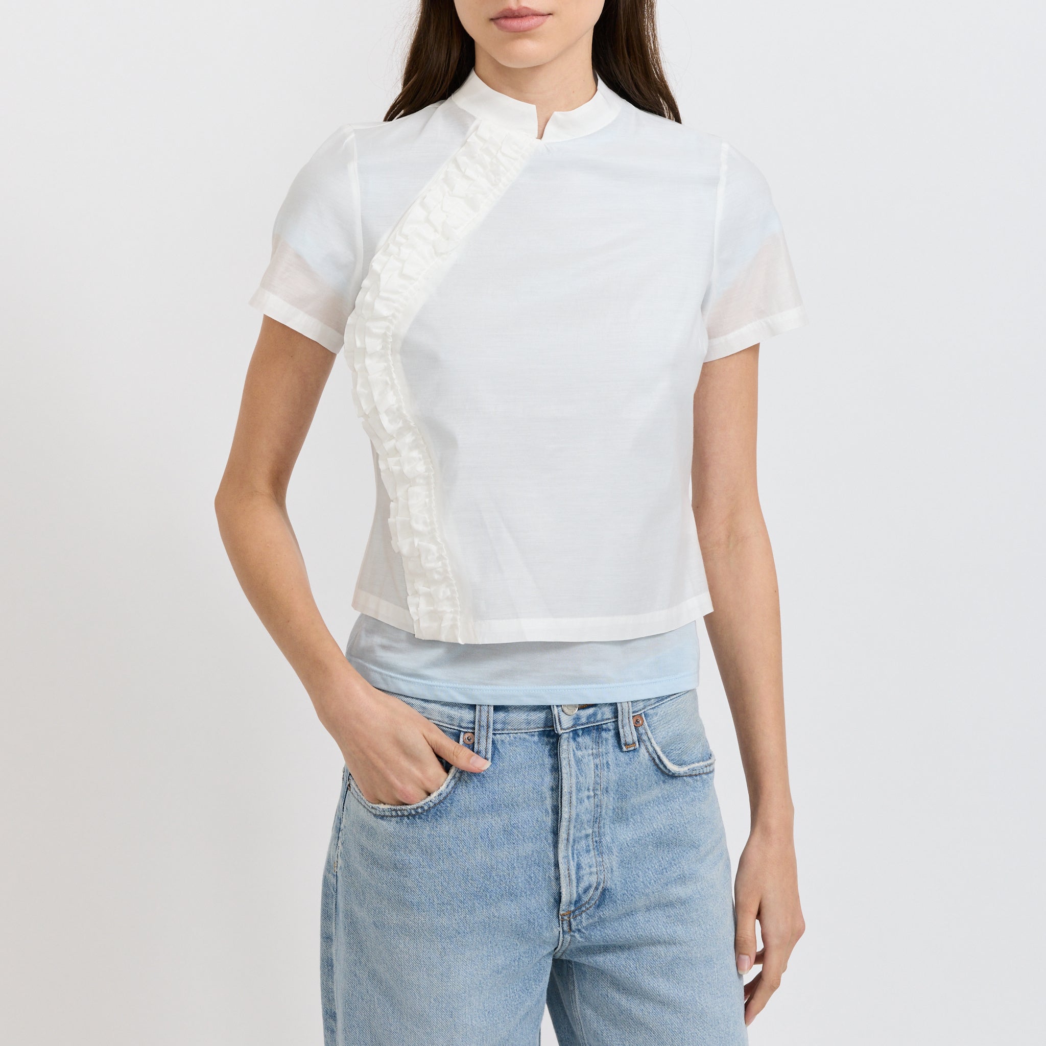 Gaspar Top White