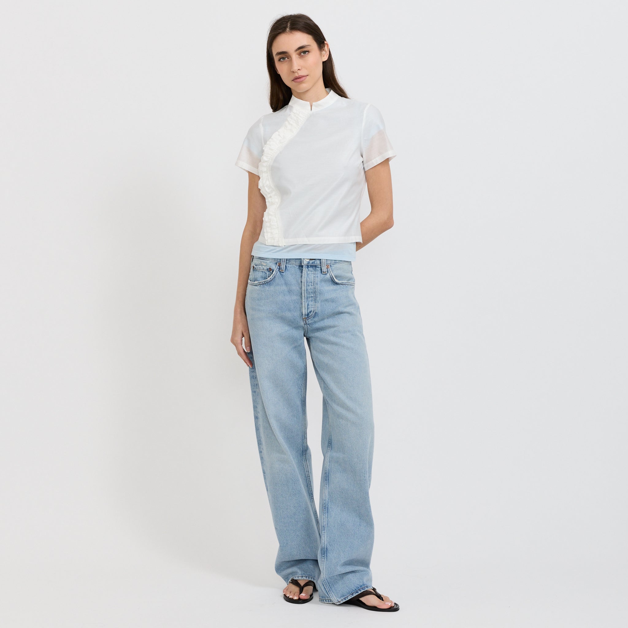 Gaspar Top White