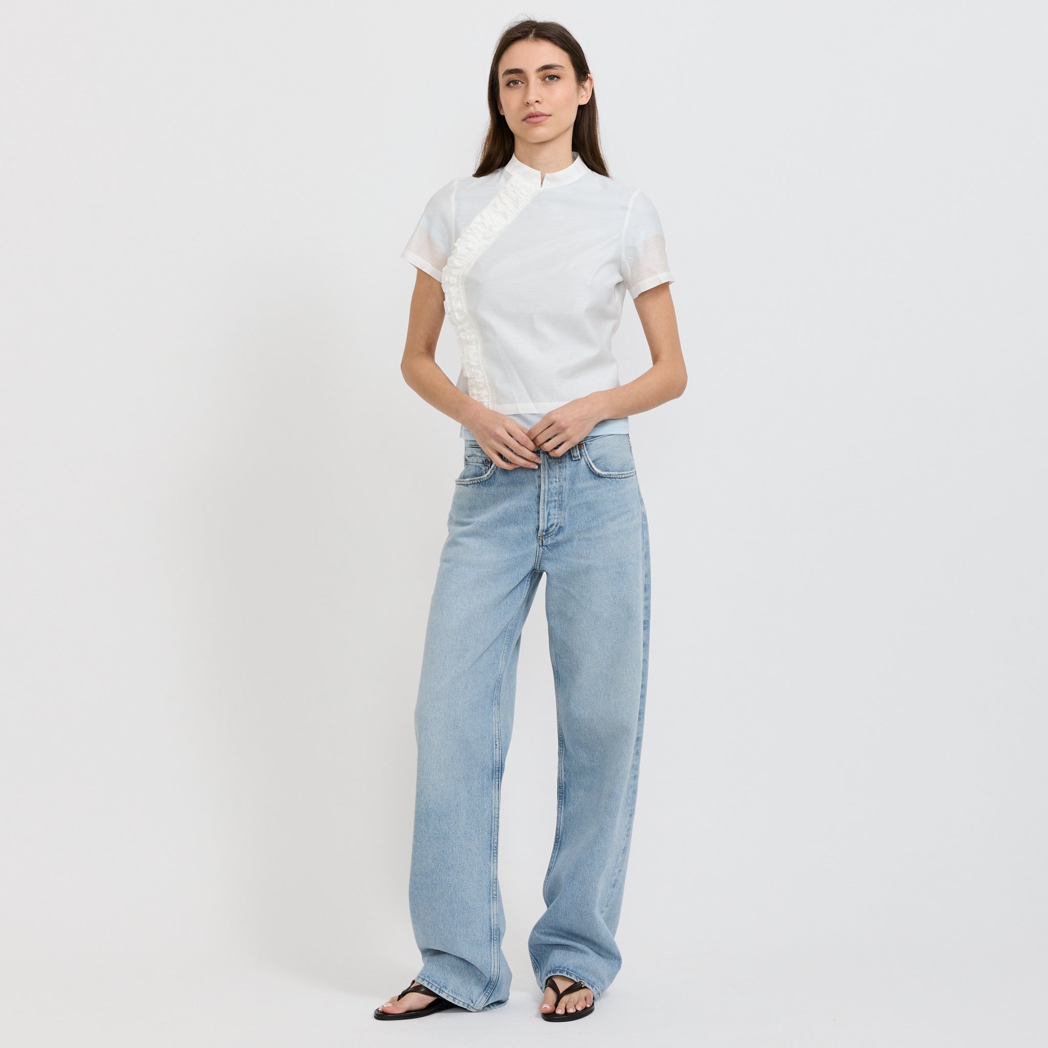Gaspar Top White