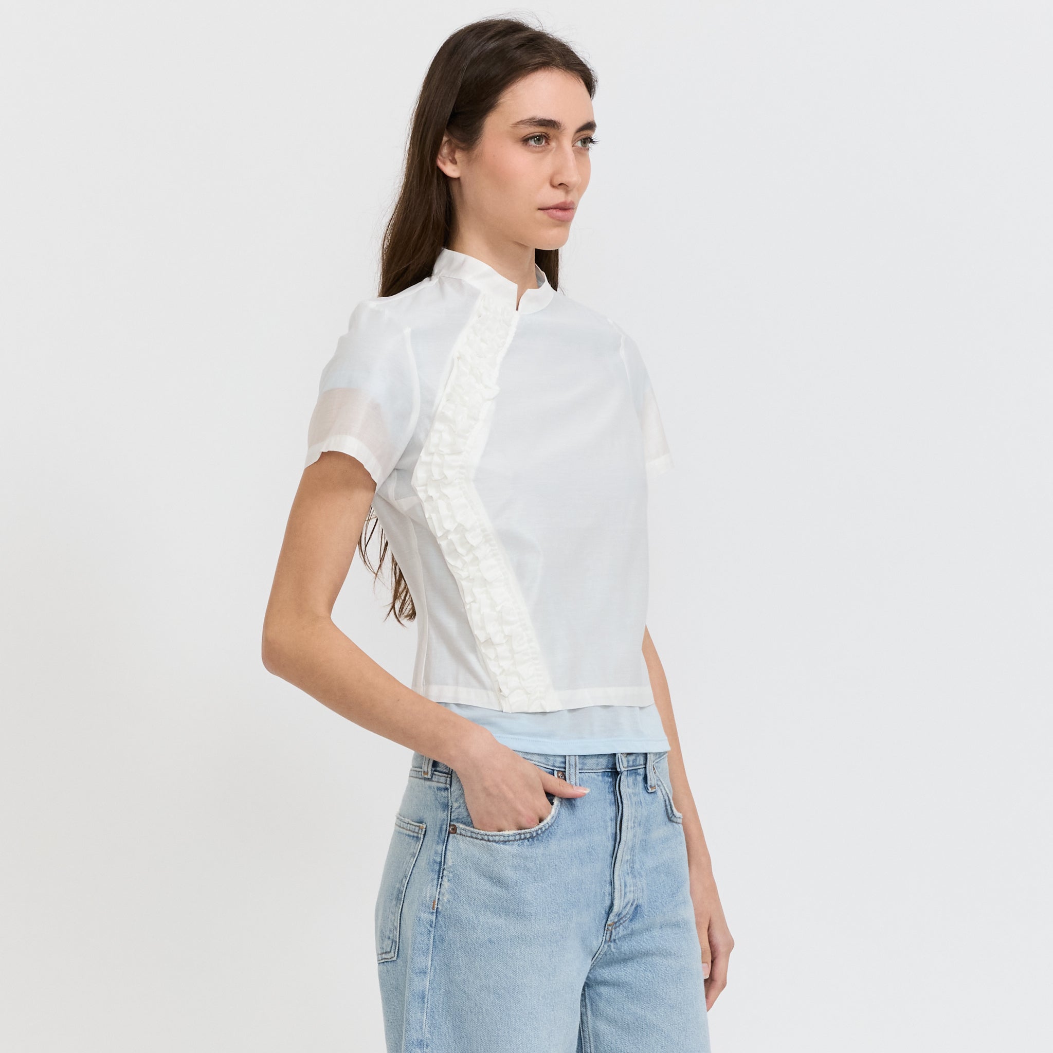 Gaspar Top White