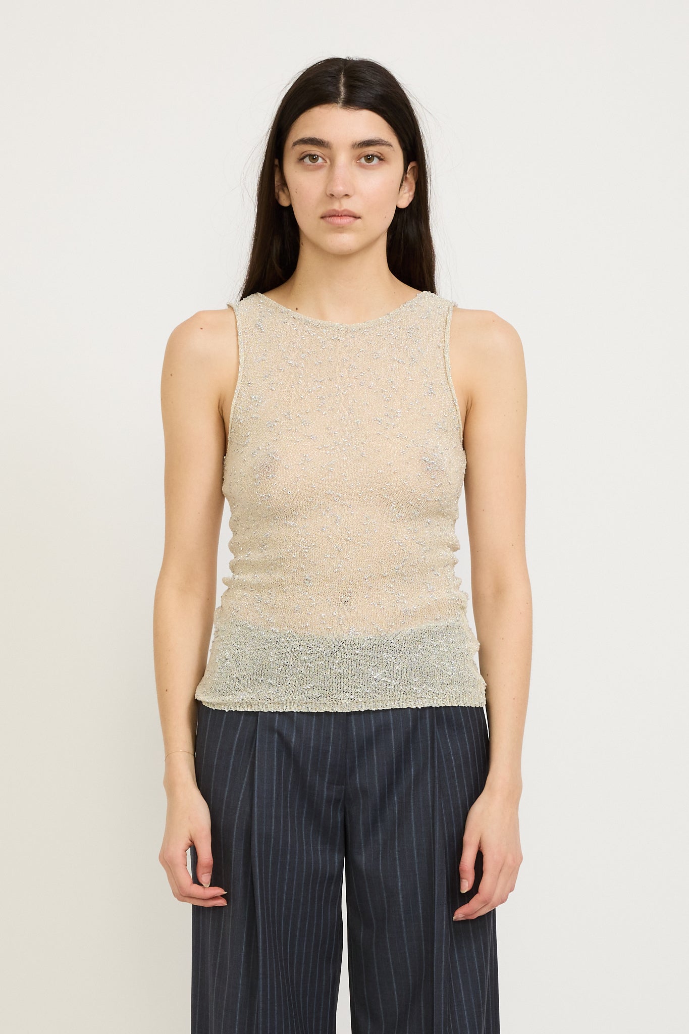 Paloma Wool | Haster Top Silver | Maplestore