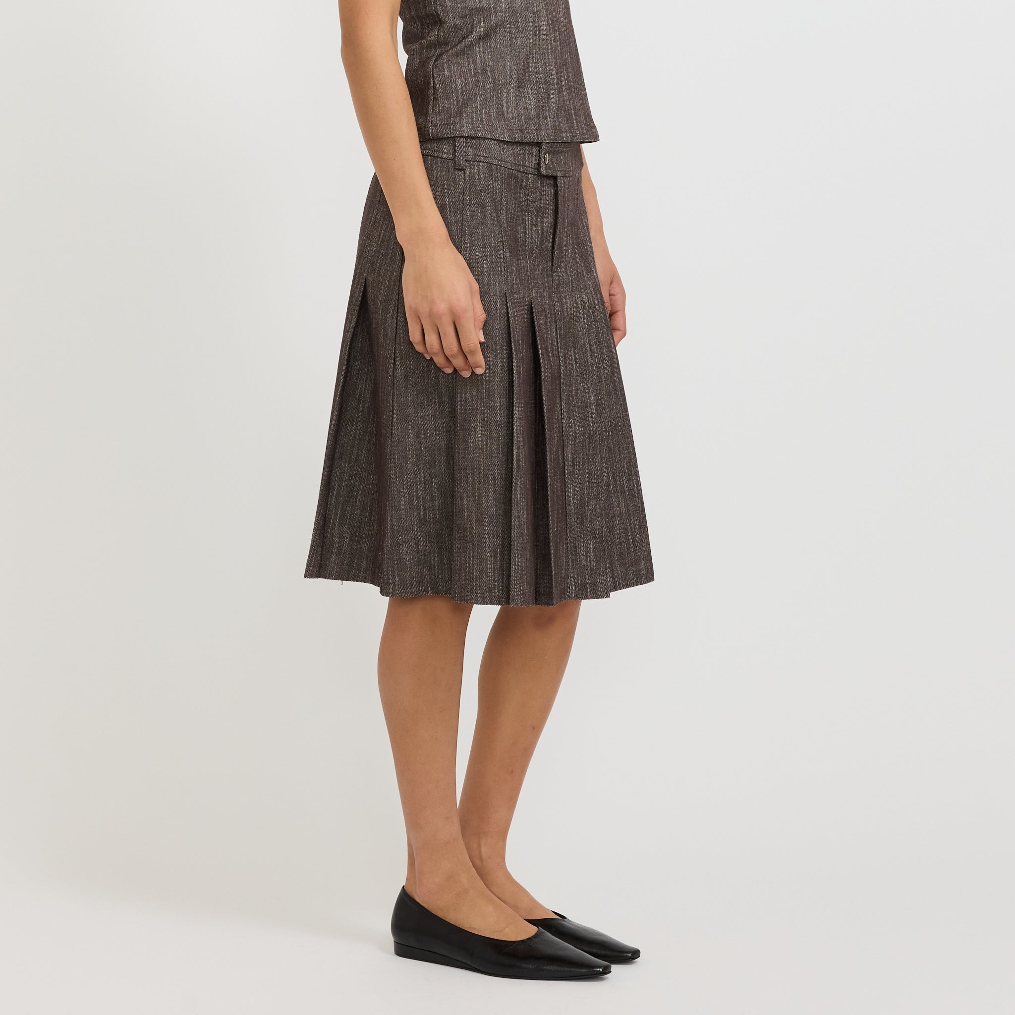 Lai Skirt Brown