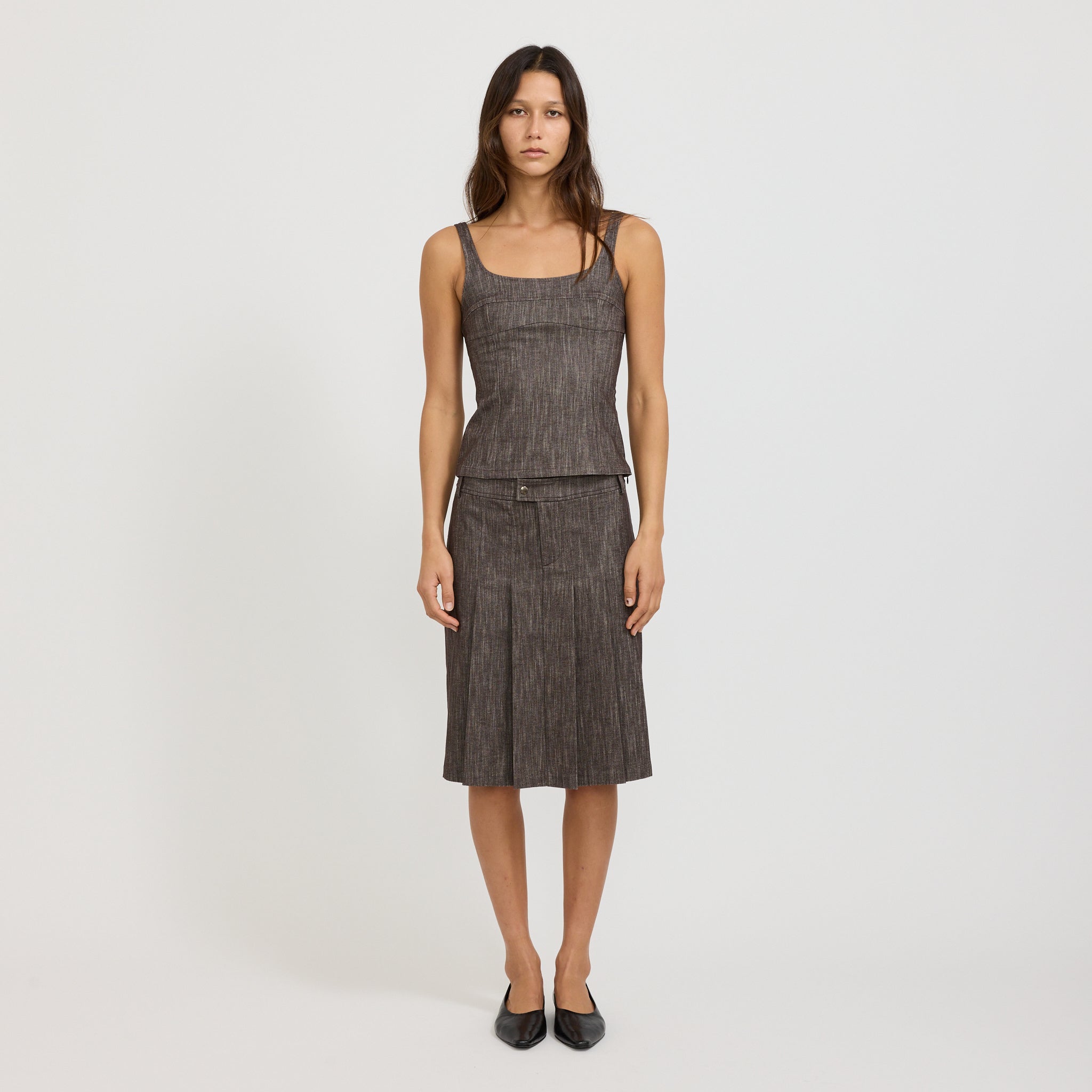 Lai Skirt Brown