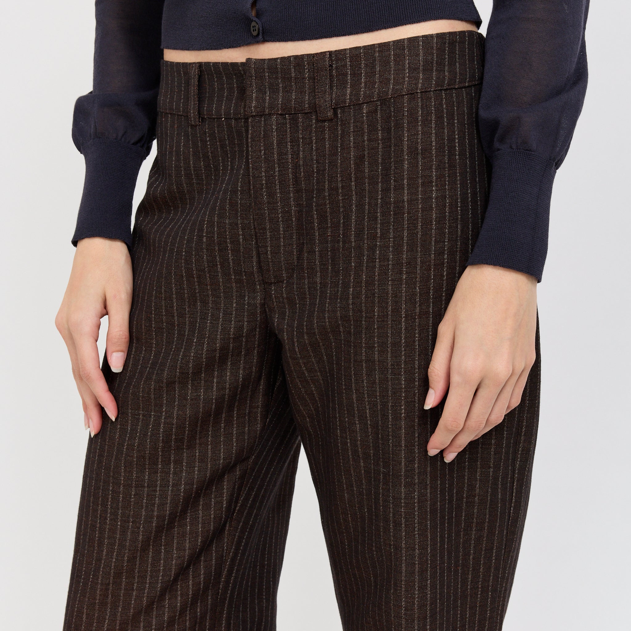Paloma Wool | Nolo Pants Brown Stripe | Maplestore