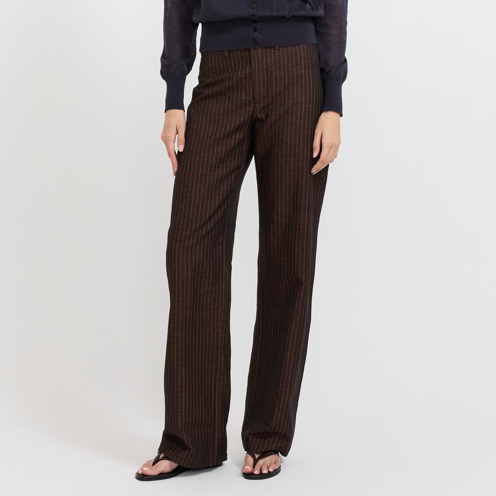 Paloma Wool | Nolo Pants Brown Stripe | Maplestore
