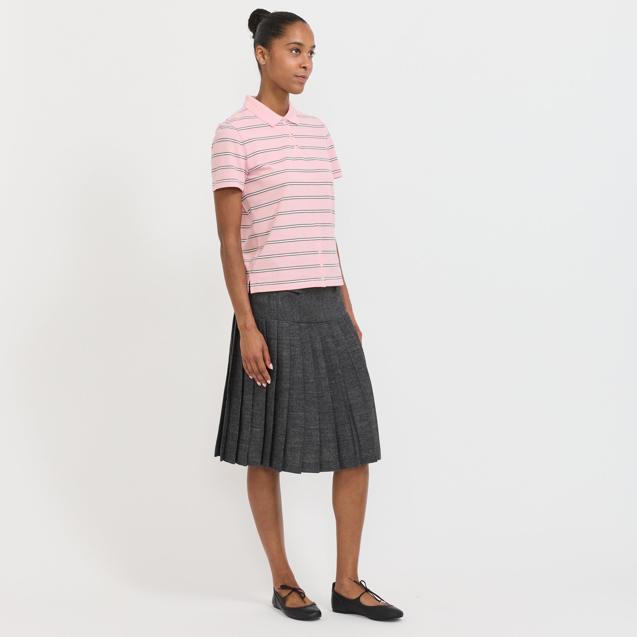 Plugin Skirt Grey | Paloma Wool Midi Pleated Skirt | Maplestore