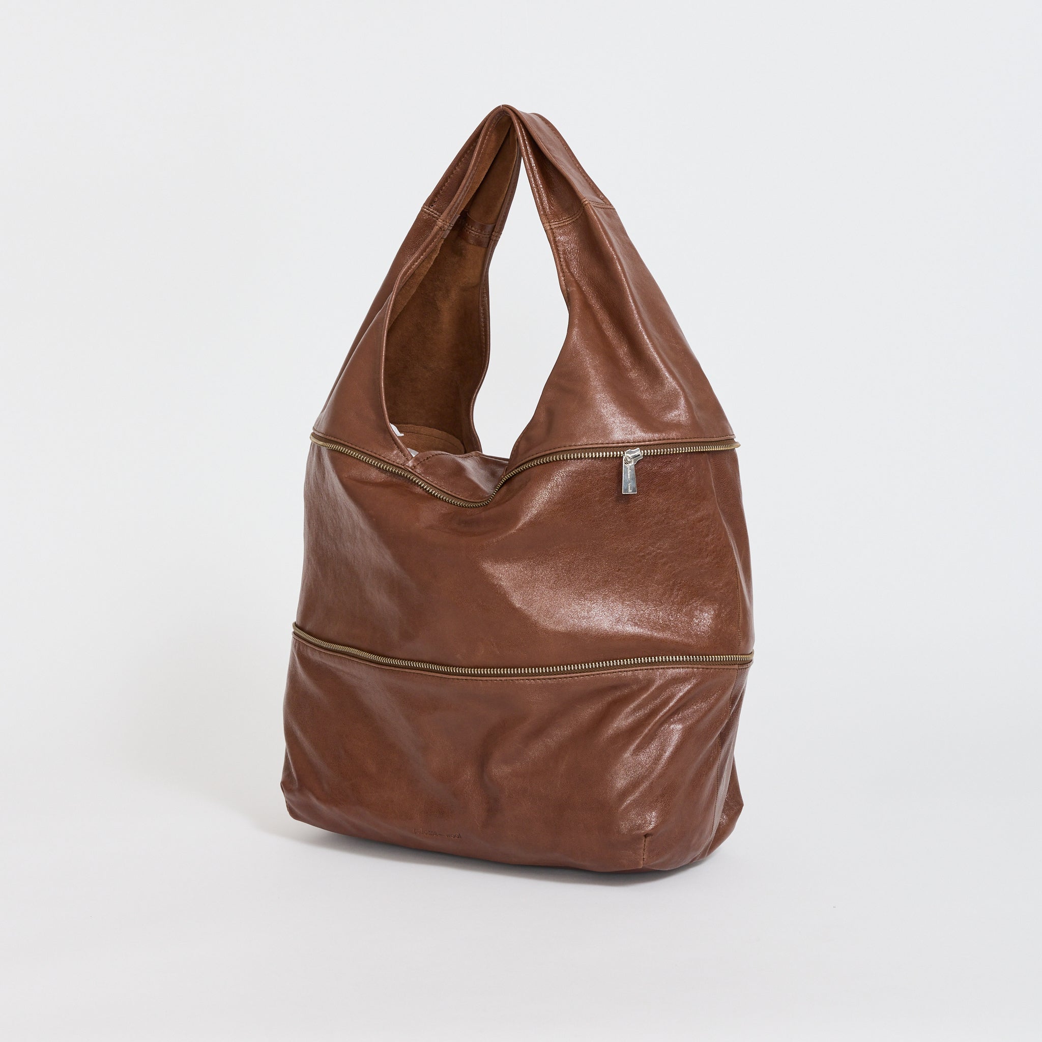 Riba Zip Bag Brown