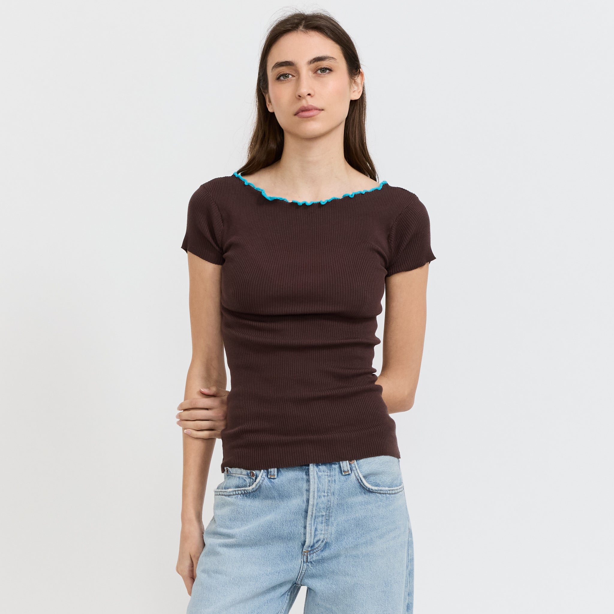Sonbou Top Brown