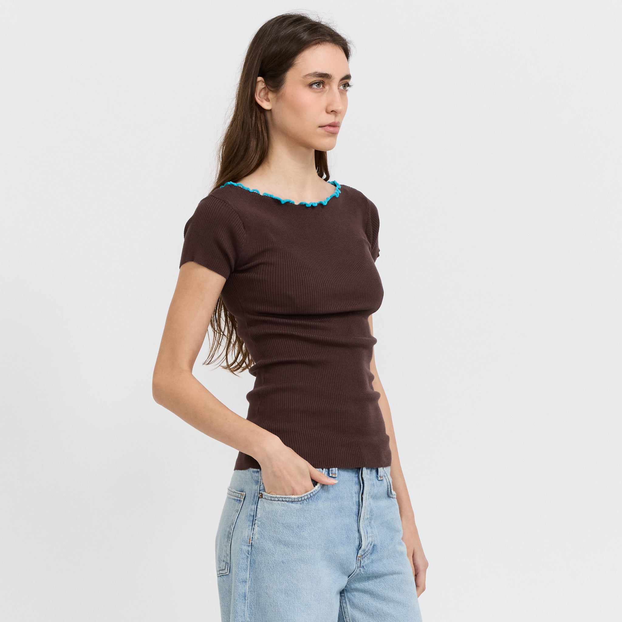 Sonbou Top Brown